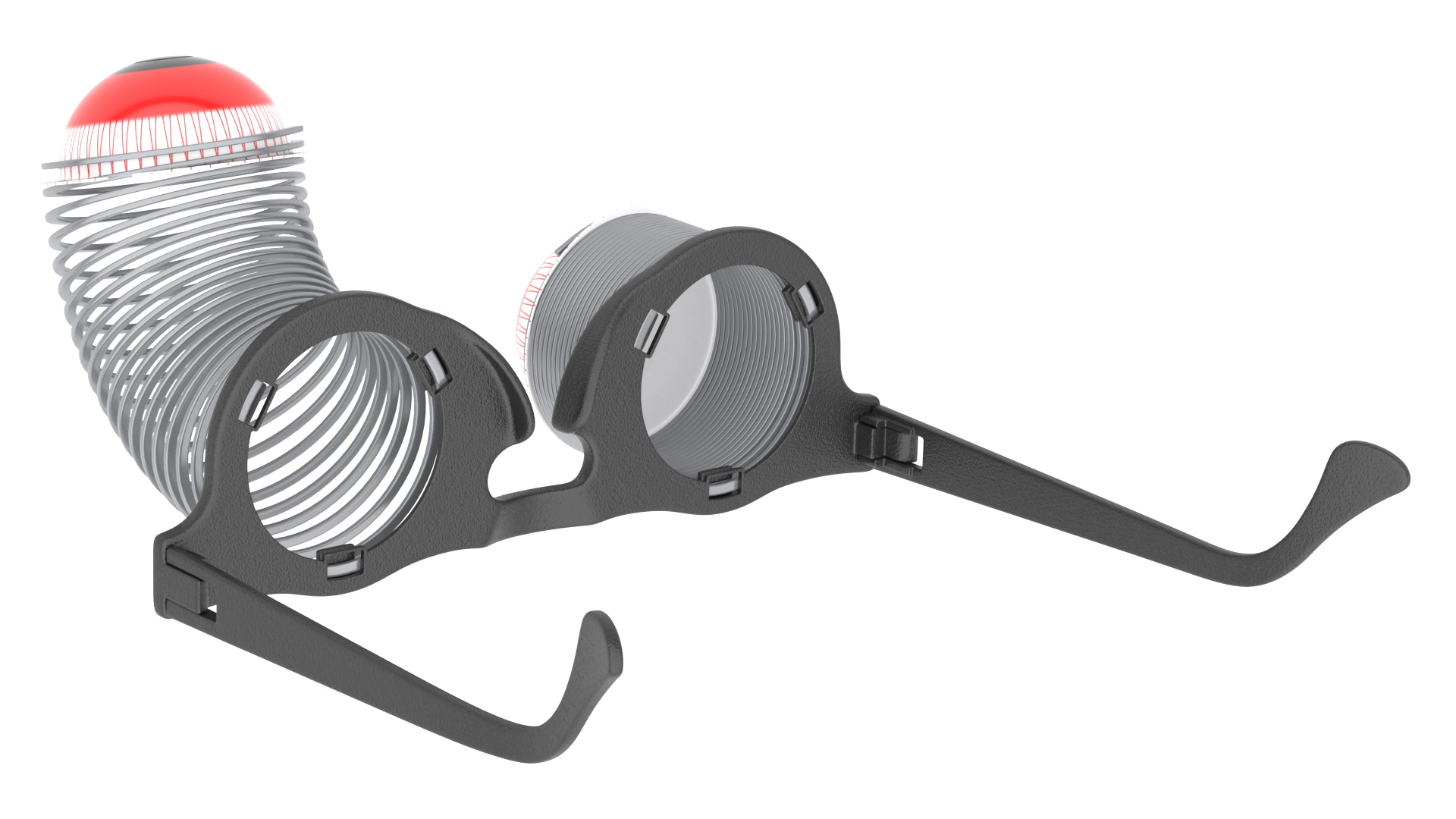 Springy Pop Out Eye Glasses 3D