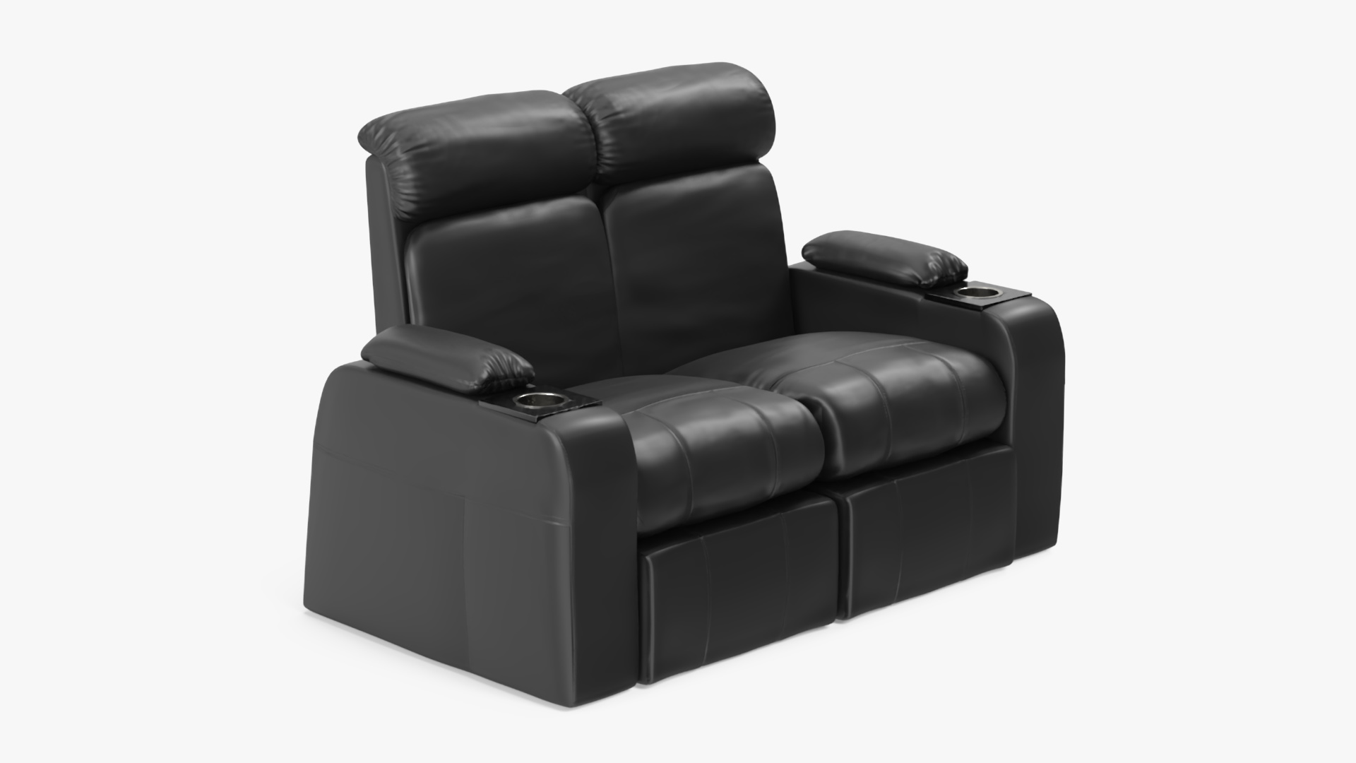 3D model Armchair for Cinema Black