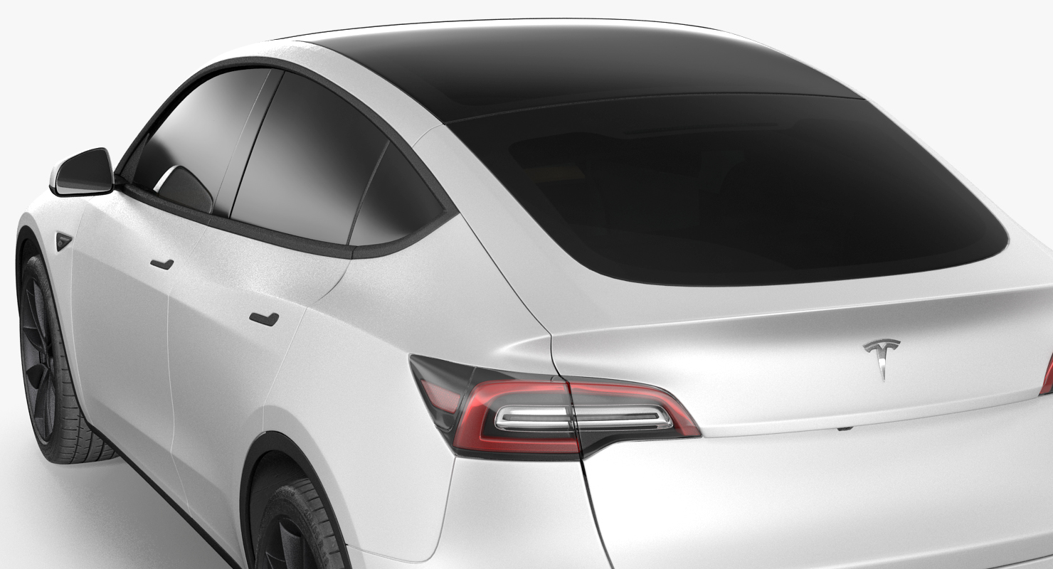 Tesla Model Y Simple Interior 3D model