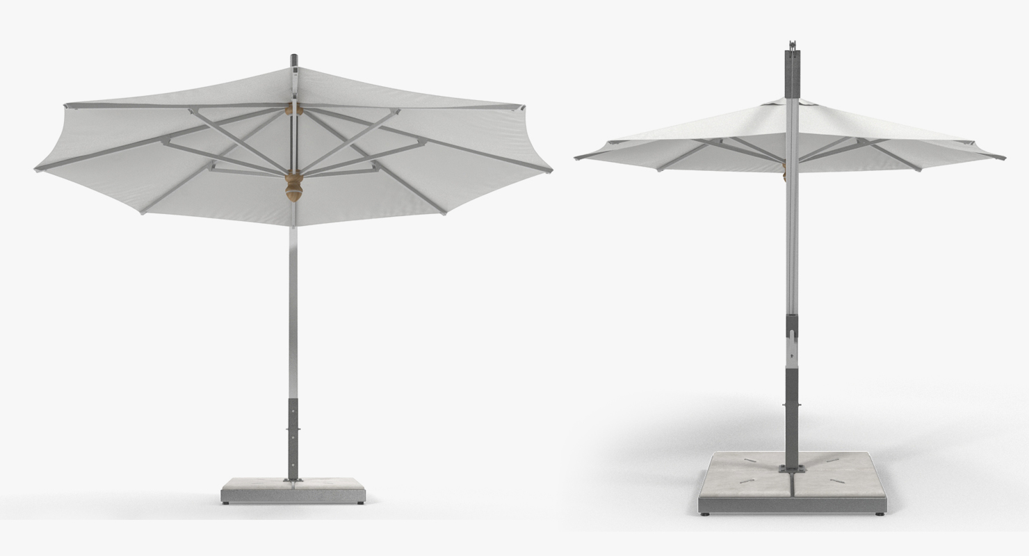 3D Offset Patio Umbrella