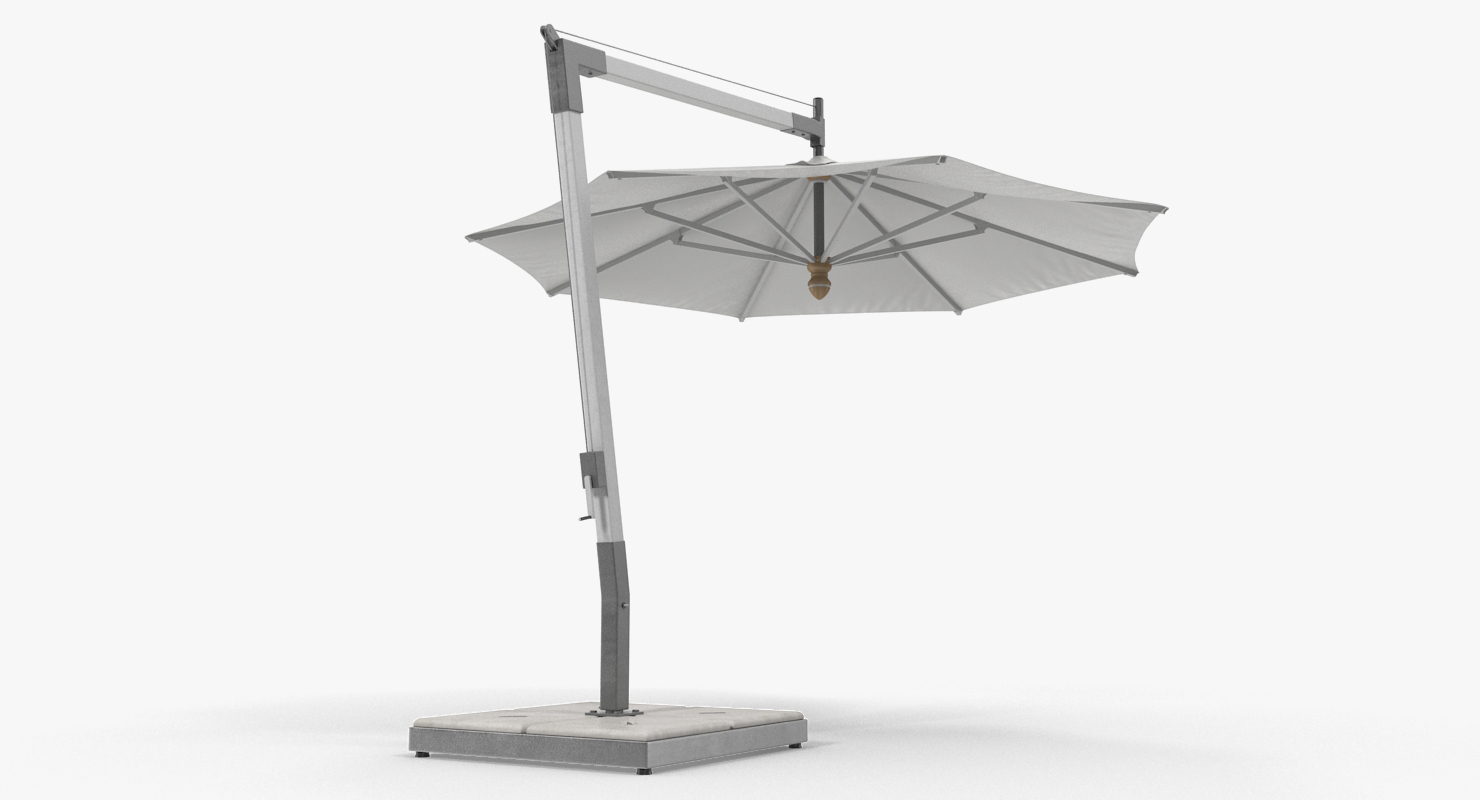 3D Offset Patio Umbrella