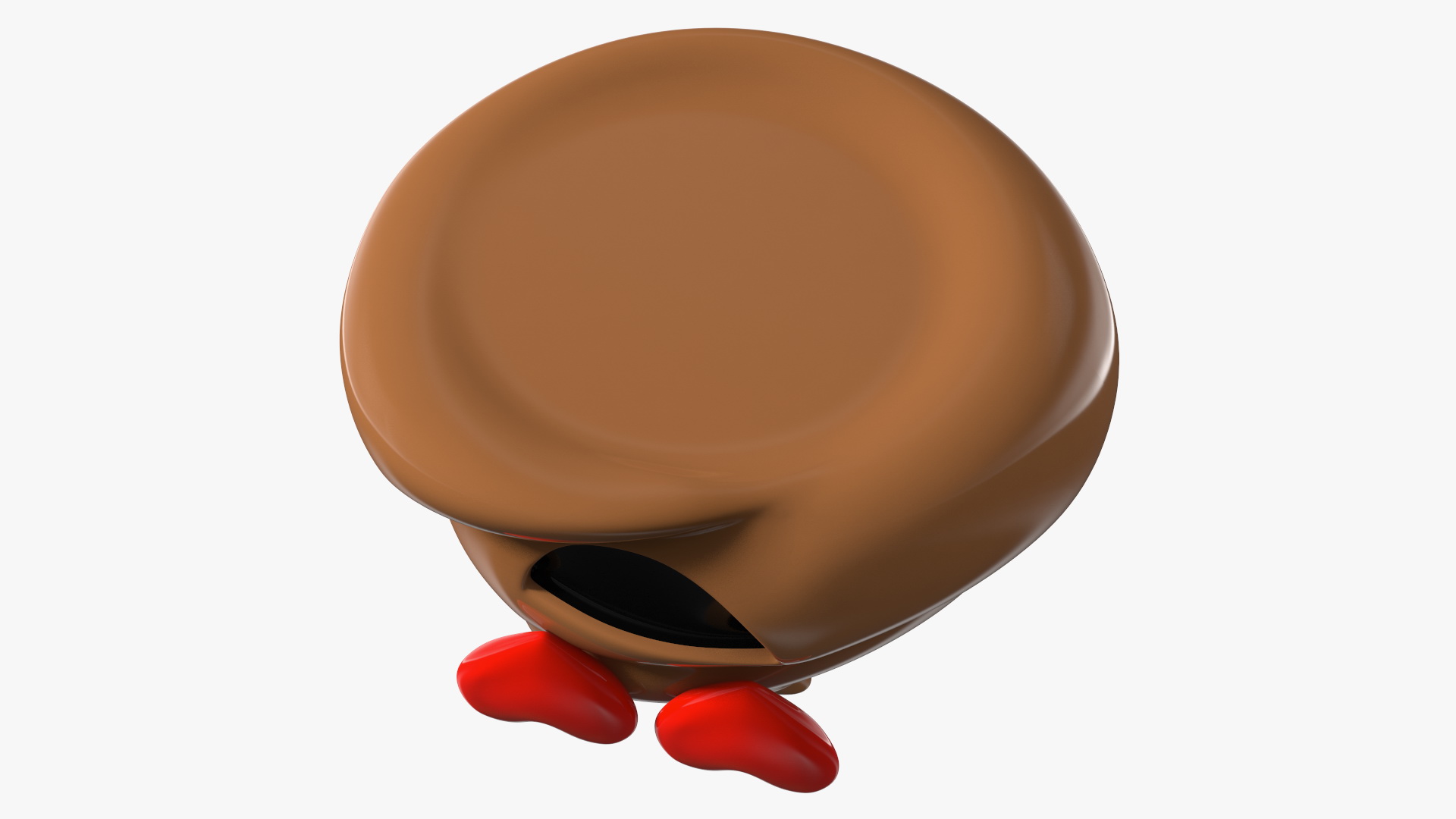 Poop Emoji Smiling Set 3D