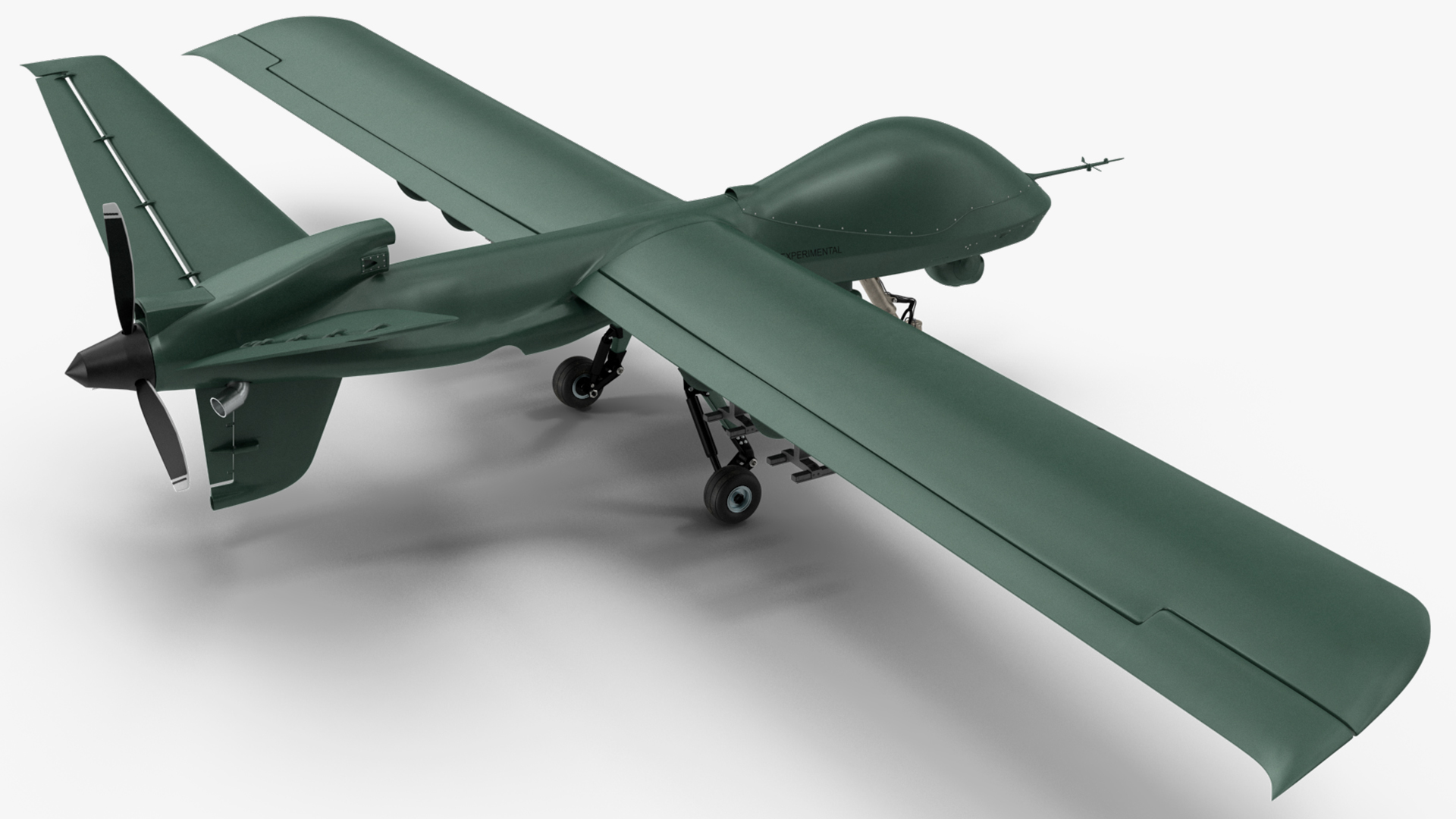 General Atomics Mojave Rigged 3D model