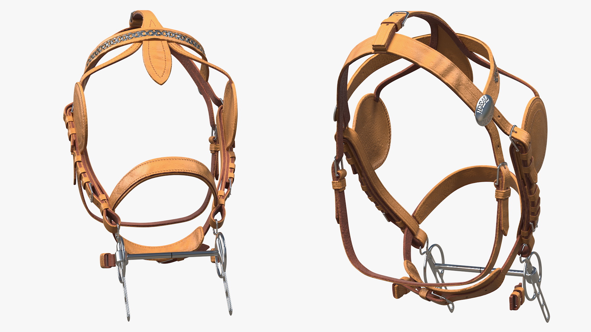 3D Horse Head Harness model