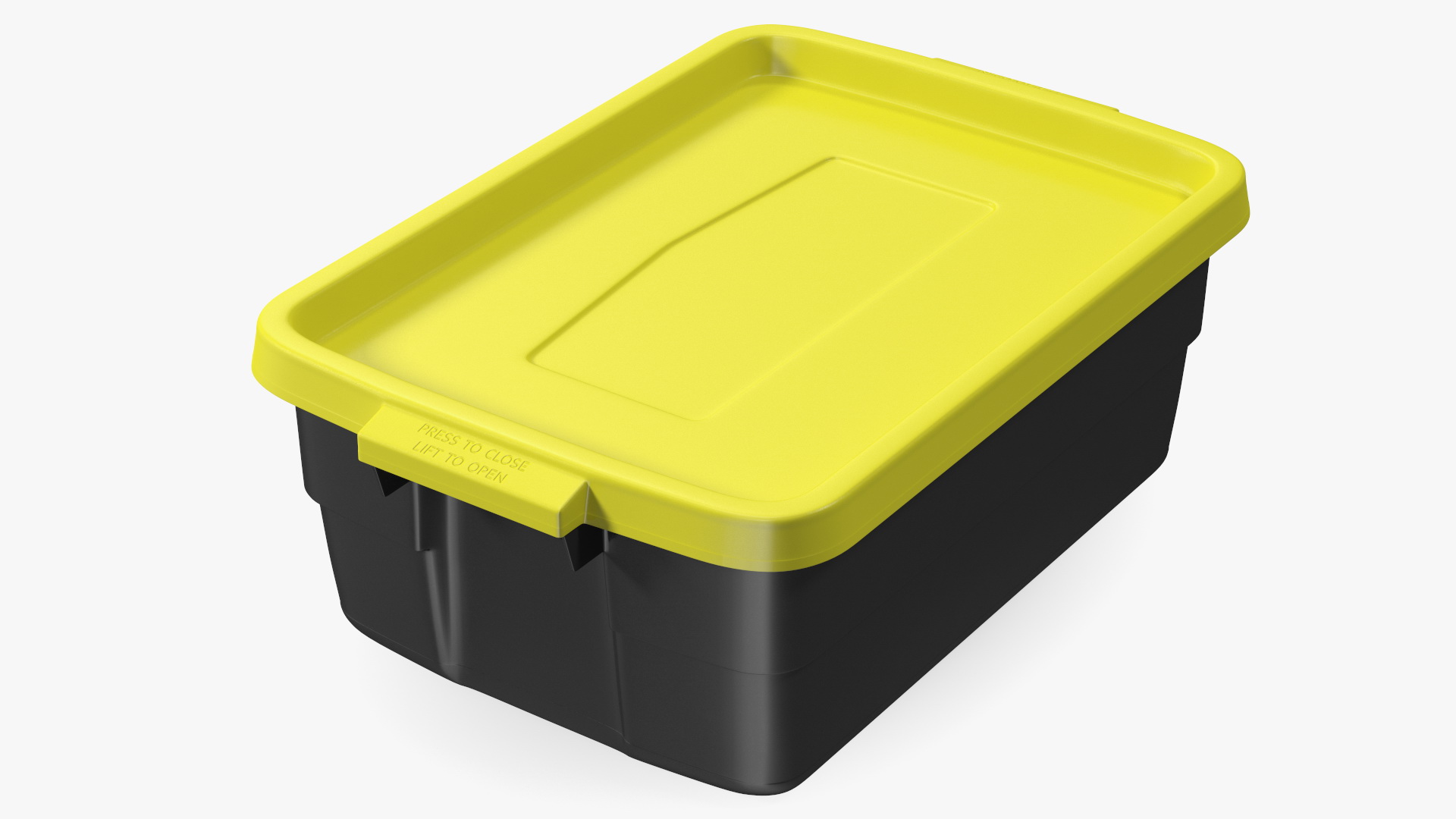 Polyethylene Storage Bin 10 Gallon 3D model