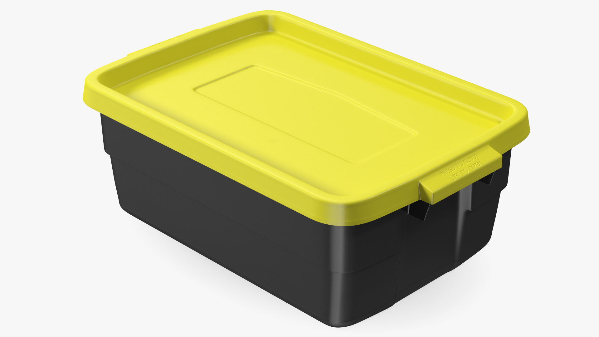 Polyethylene Storage Bin 10 Gallon 3D model