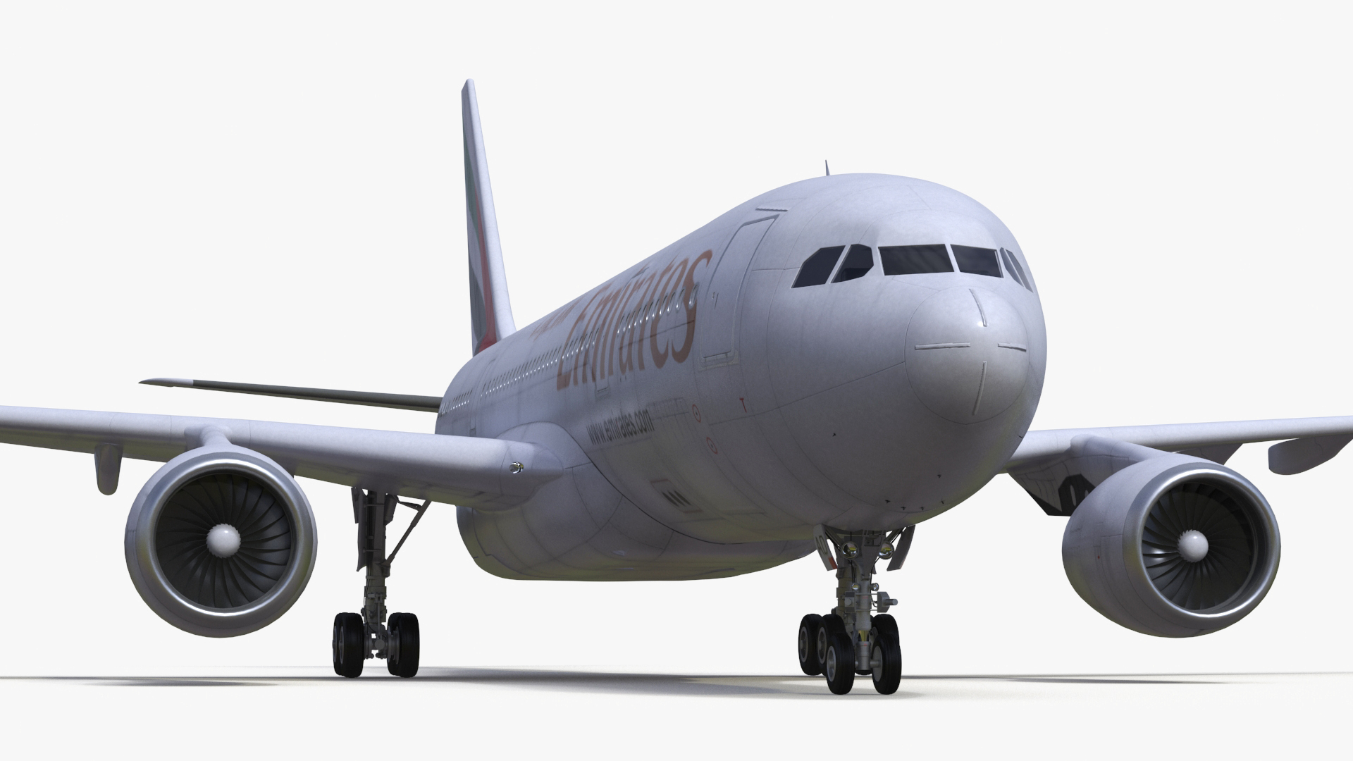 Emirates Airbus A330-200 3D model