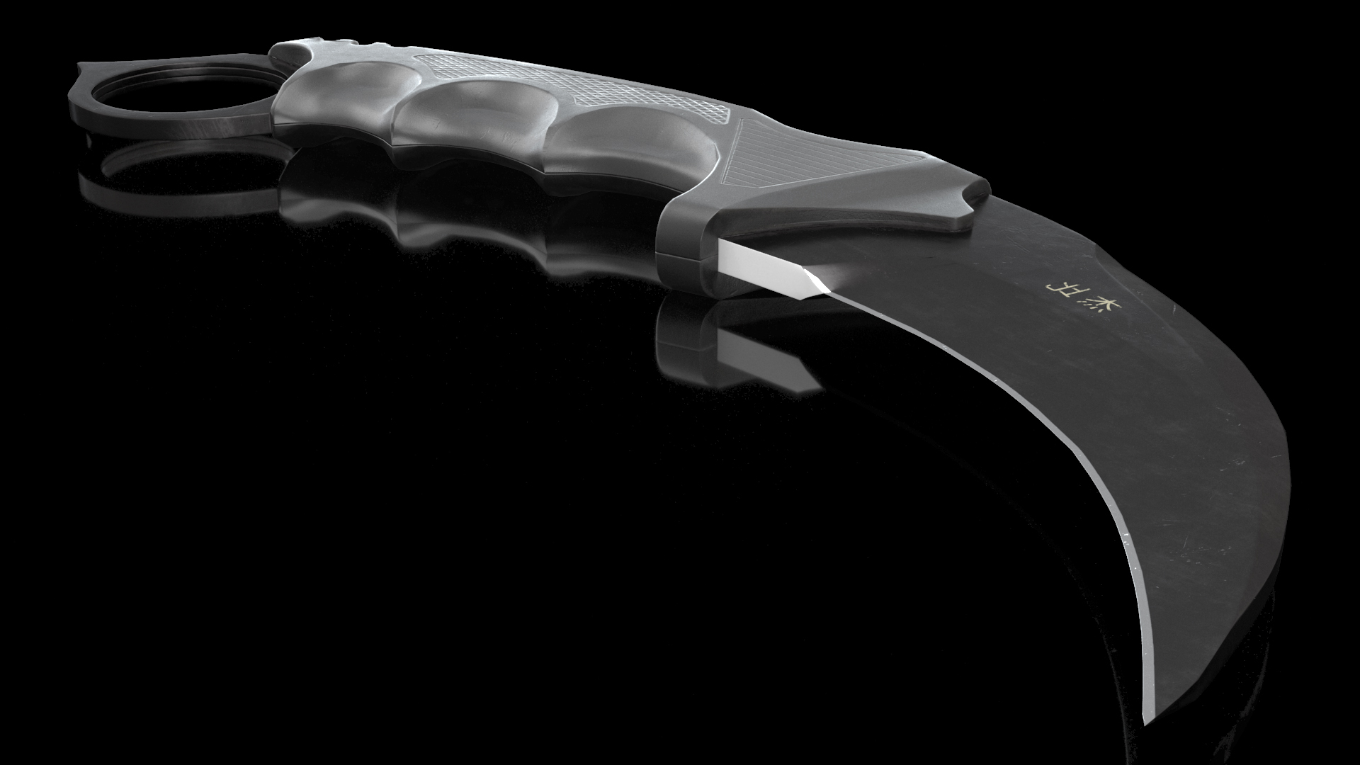 Karambit Tactical Knife Dagger Game Weapon 3D