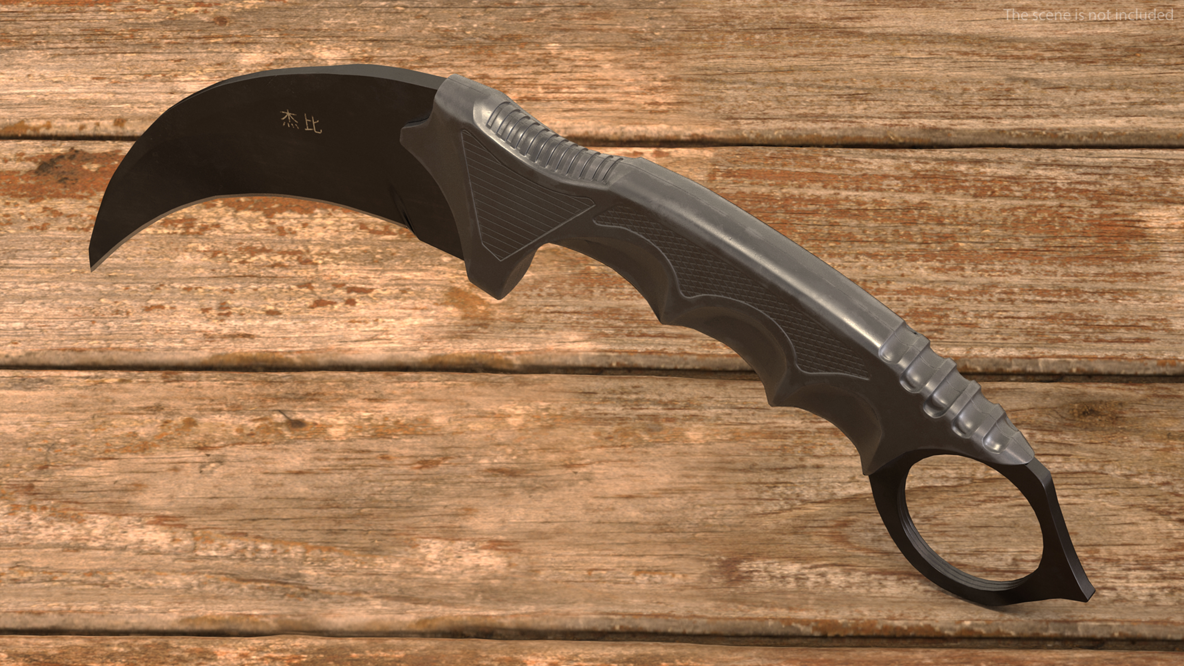 Karambit Tactical Knife Dagger Game Weapon 3D