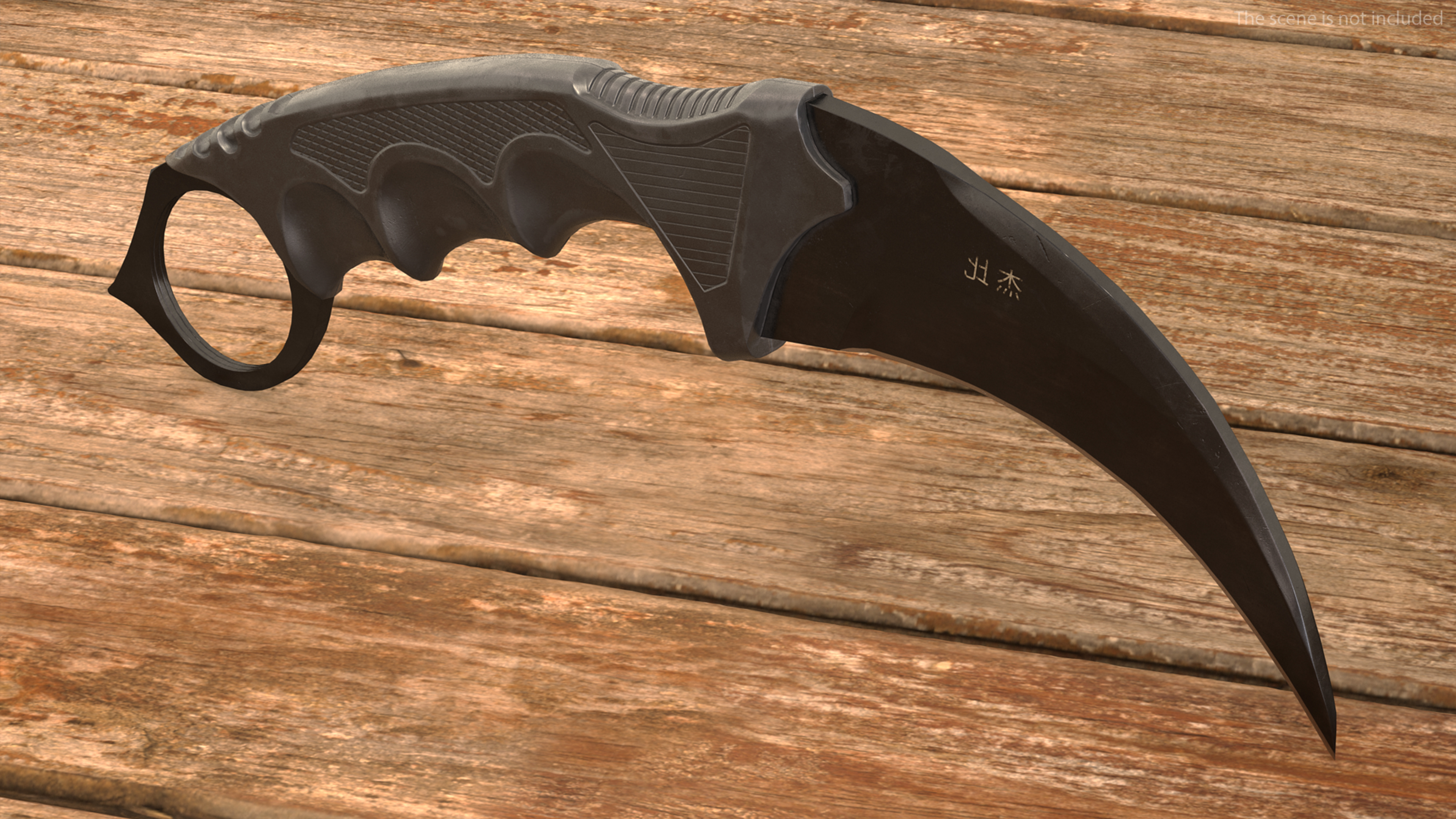 Karambit Tactical Knife Dagger Game Weapon 3D