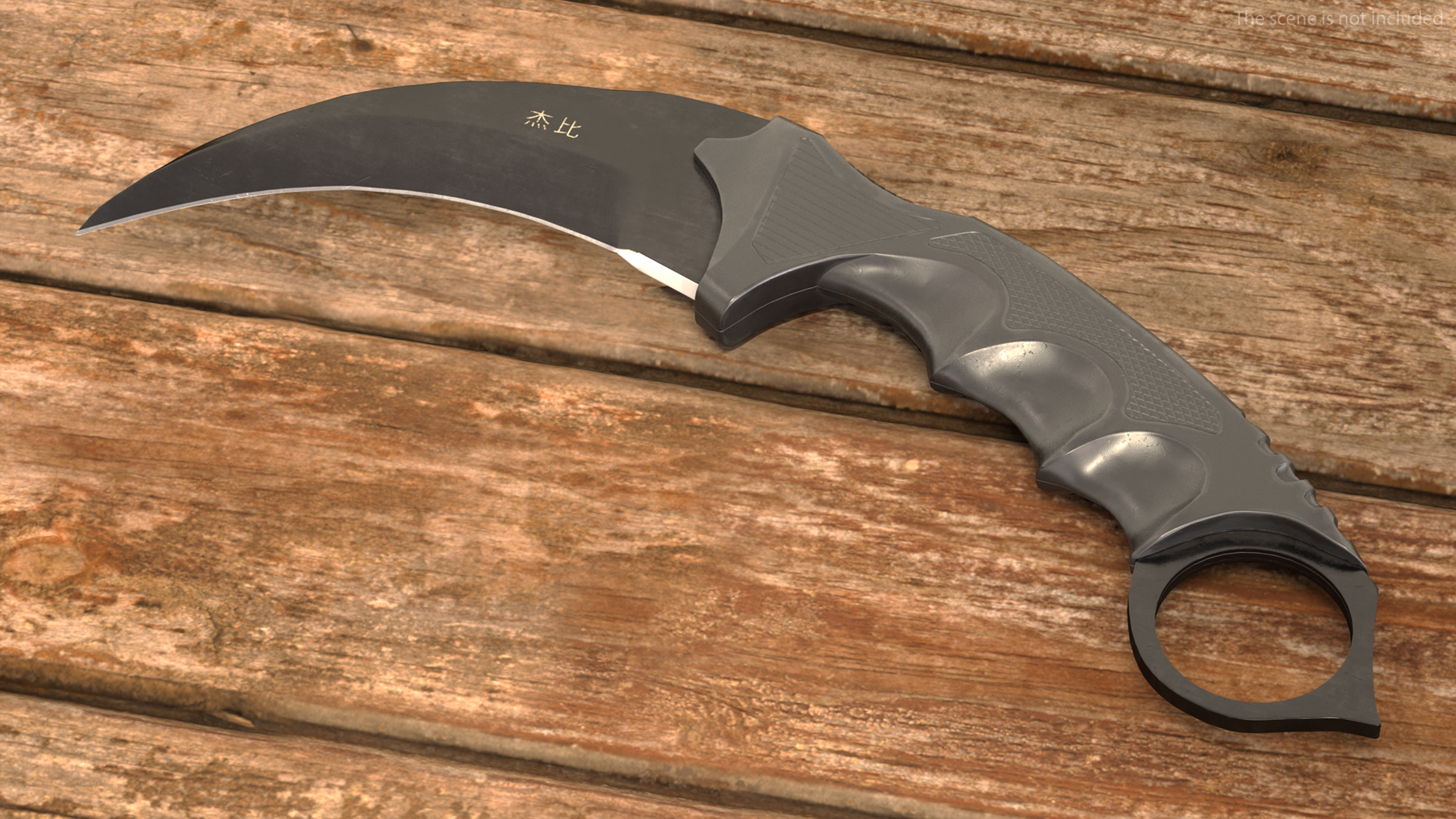 Karambit Tactical Knife Dagger Game Weapon 3D