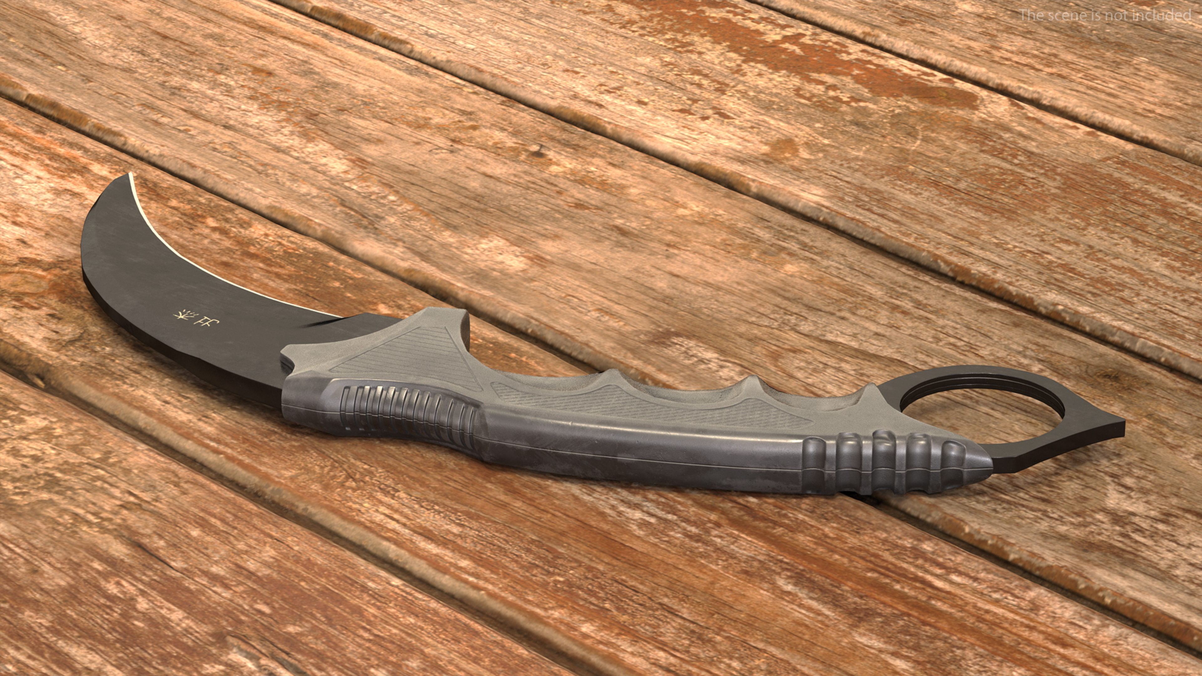 Karambit Tactical Knife Dagger Game Weapon 3D