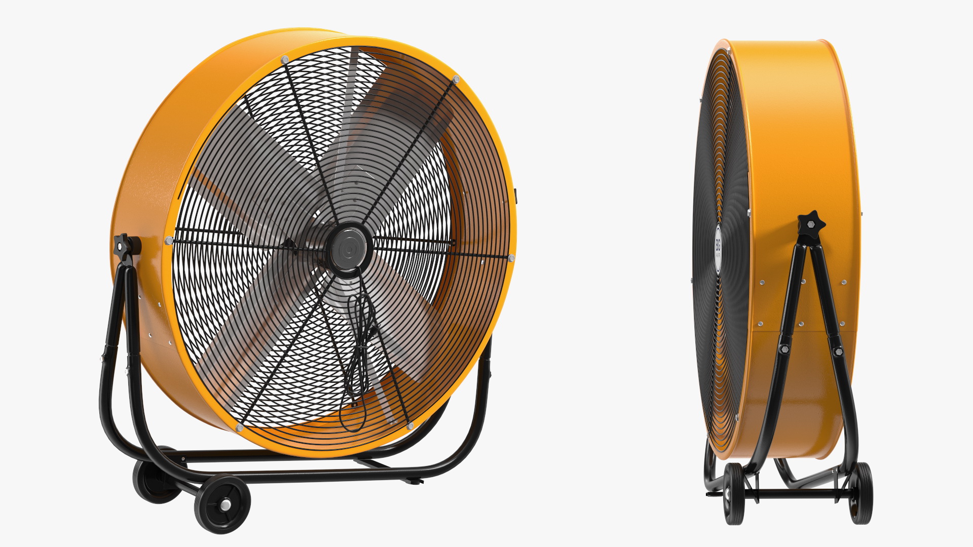 3D model Industrial Floor Fan