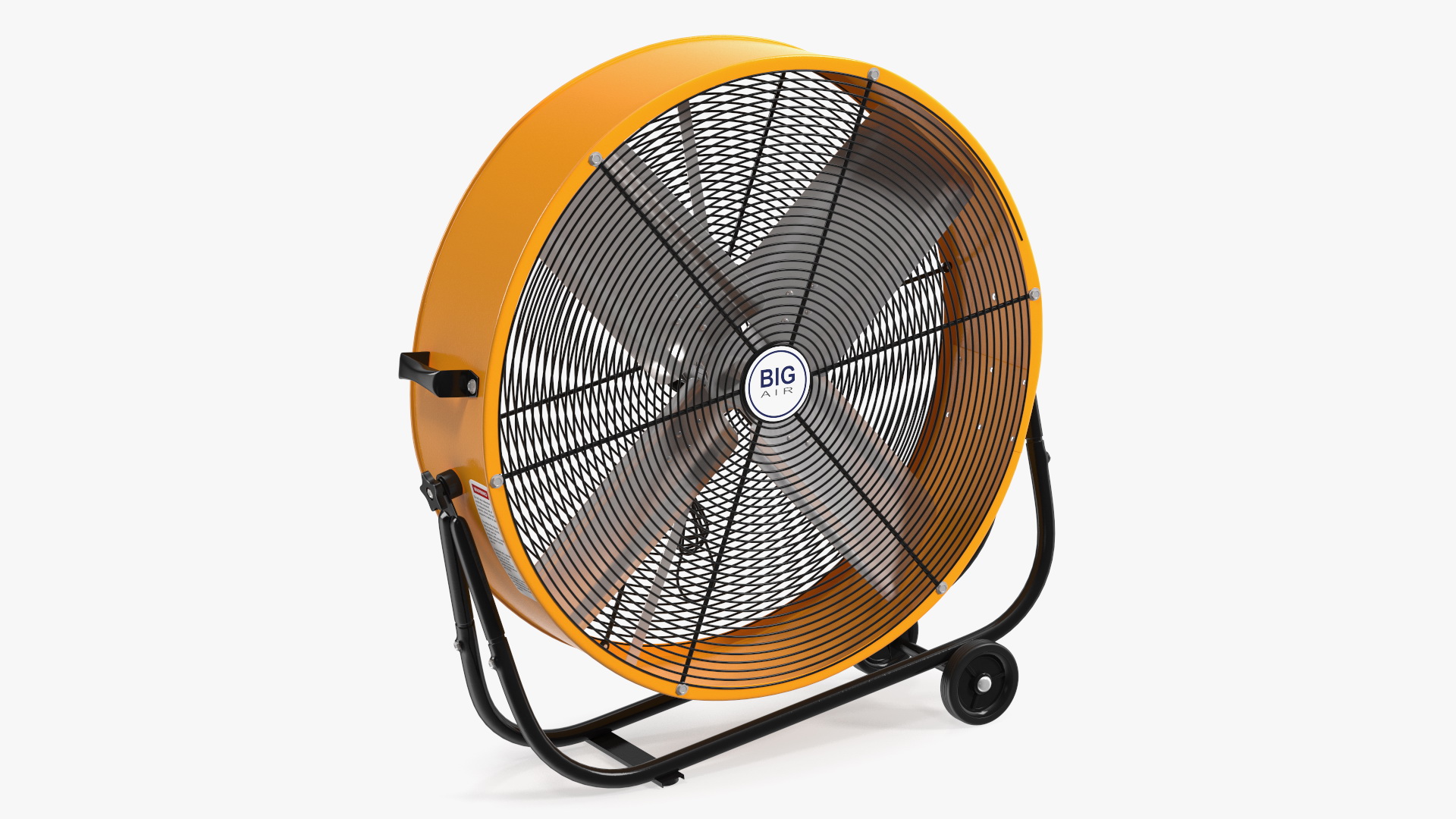 3D model Industrial Floor Fan