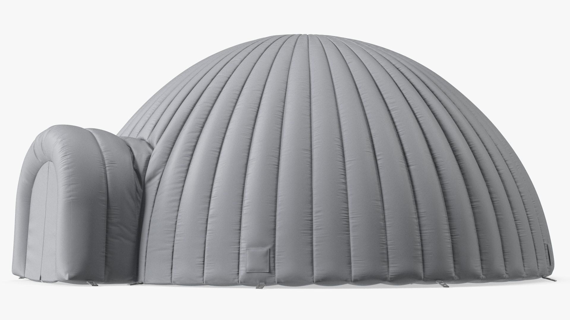 3D model Inflatable Dome Tent Grey