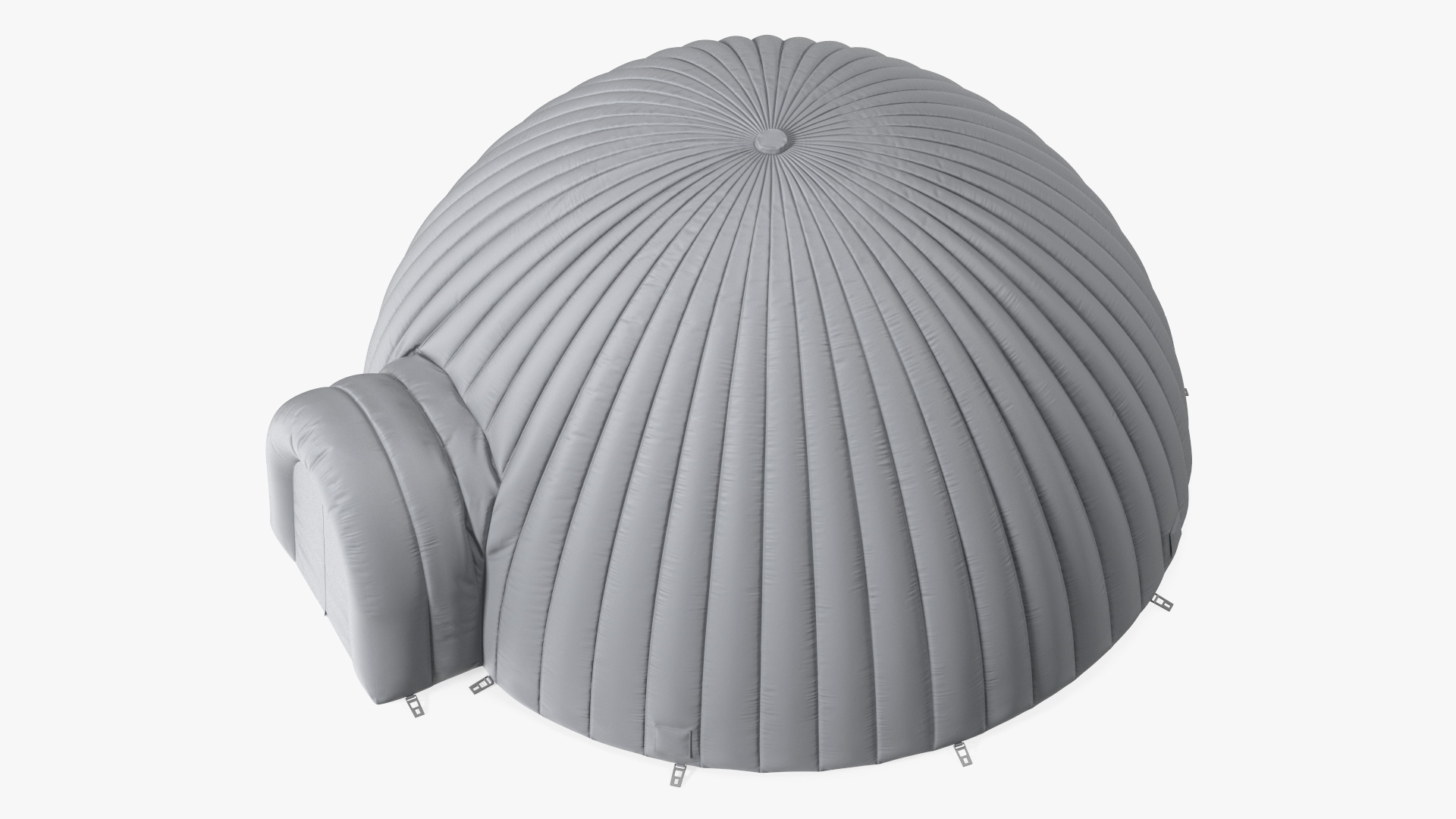 3D model Inflatable Dome Tent Grey