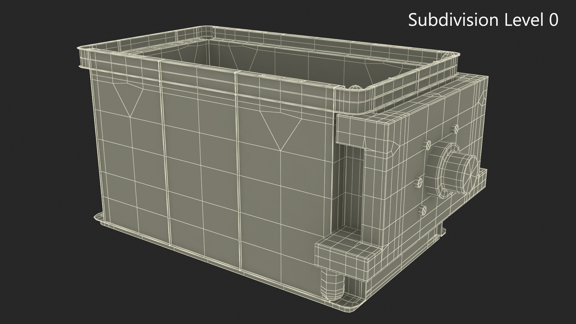 3D model Special Container for KUKA KMR Iiwa