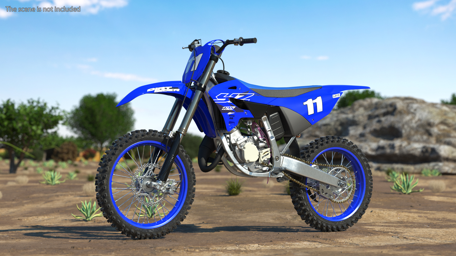 Yamaha YZ125 2022 3D