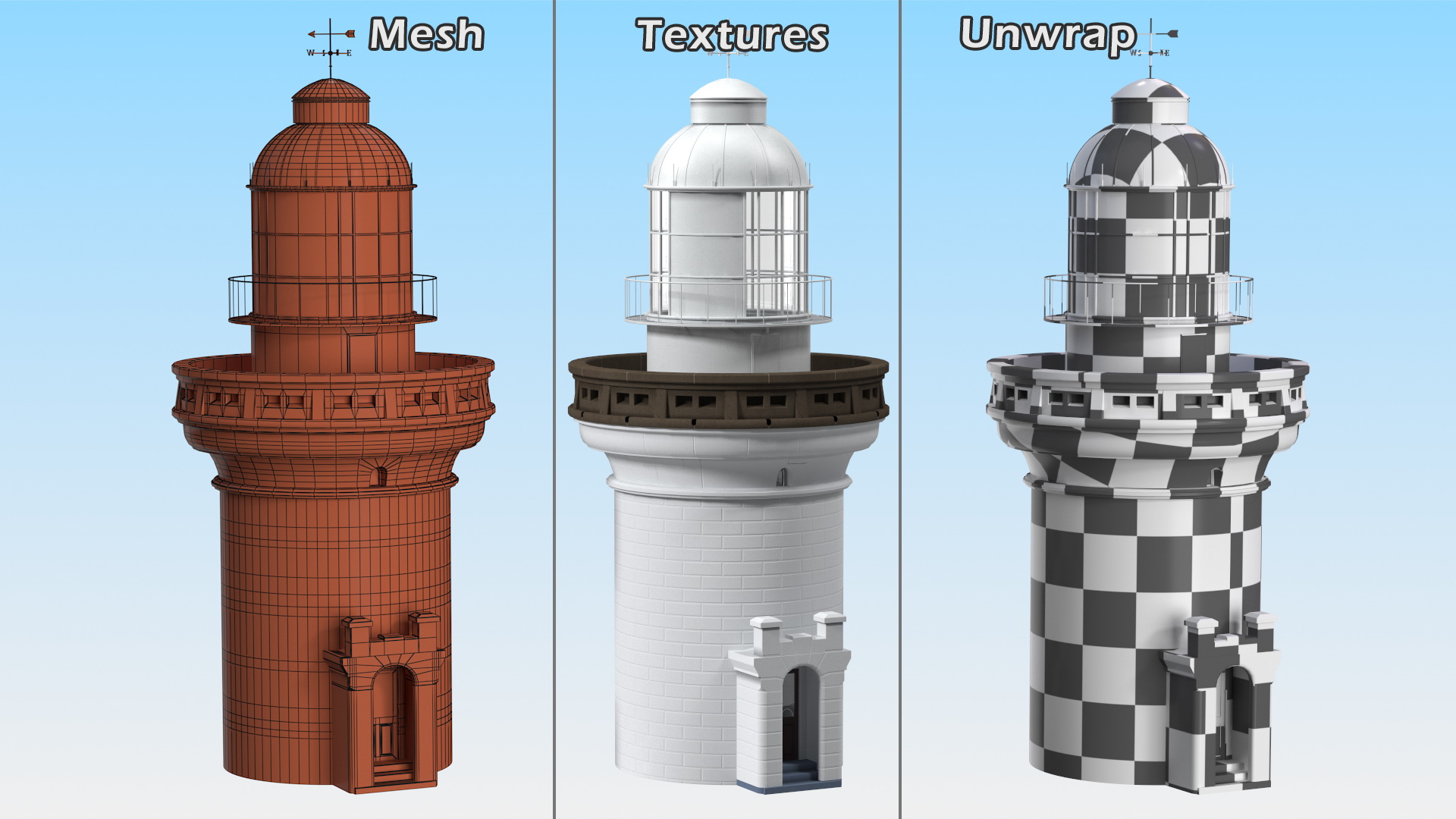 3D Small Lighthouse