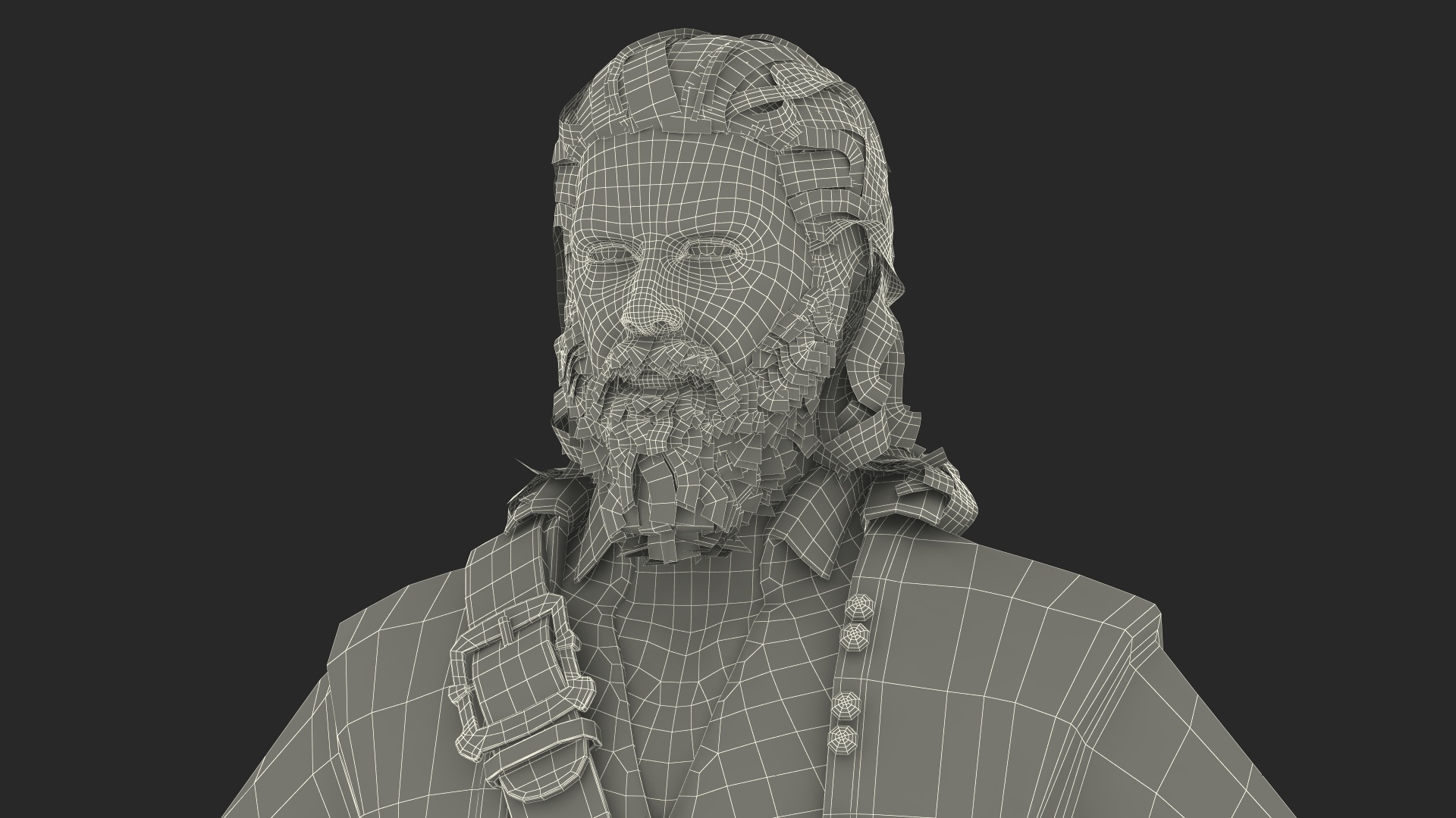 Rogue Pirate Man Rigged for Cinema 4D 3D