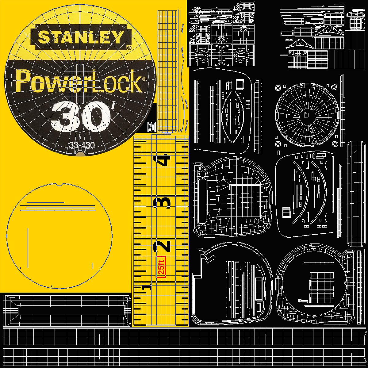 3D model Tape Measure Stanley