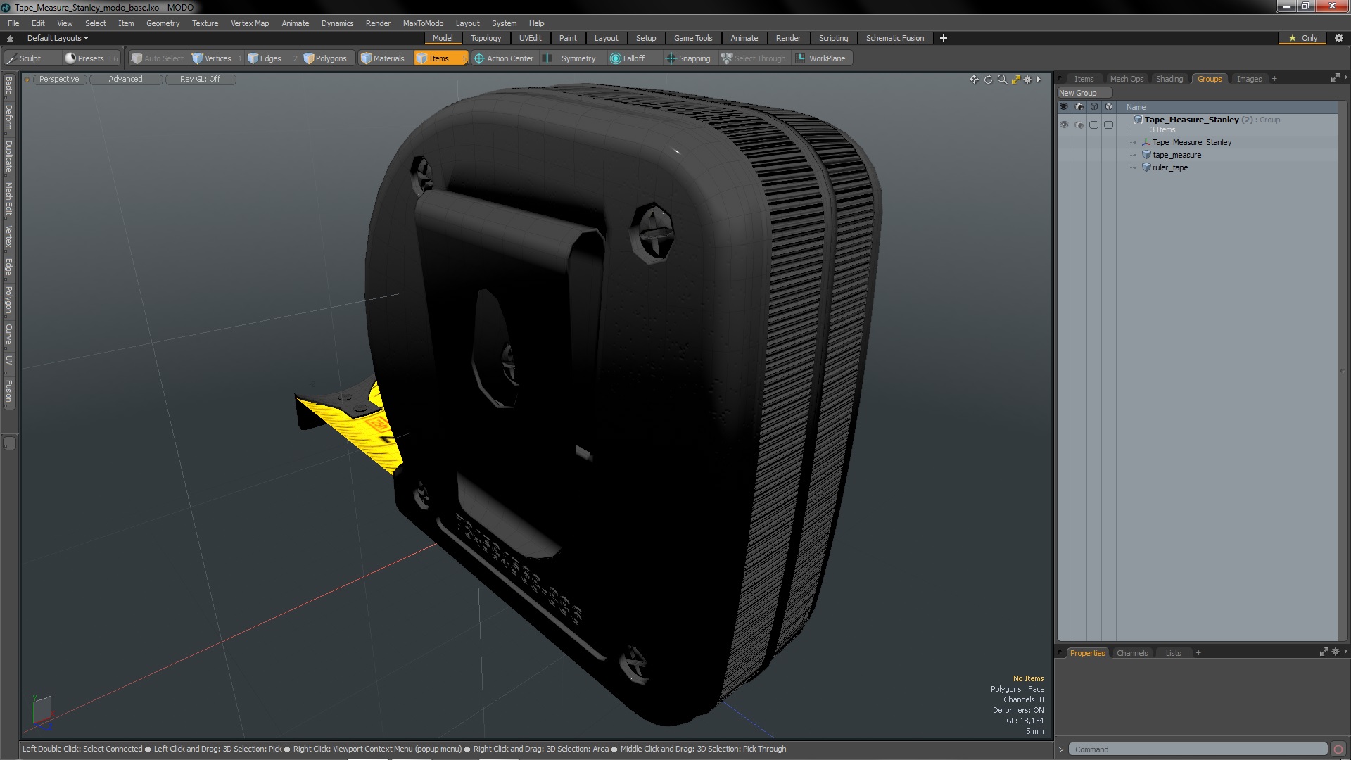 3D model Tape Measure Stanley