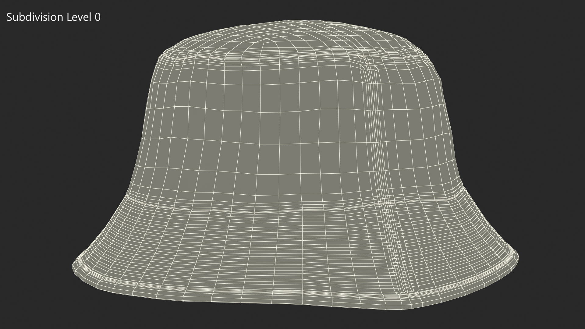 3D model Bucket Hat Camo