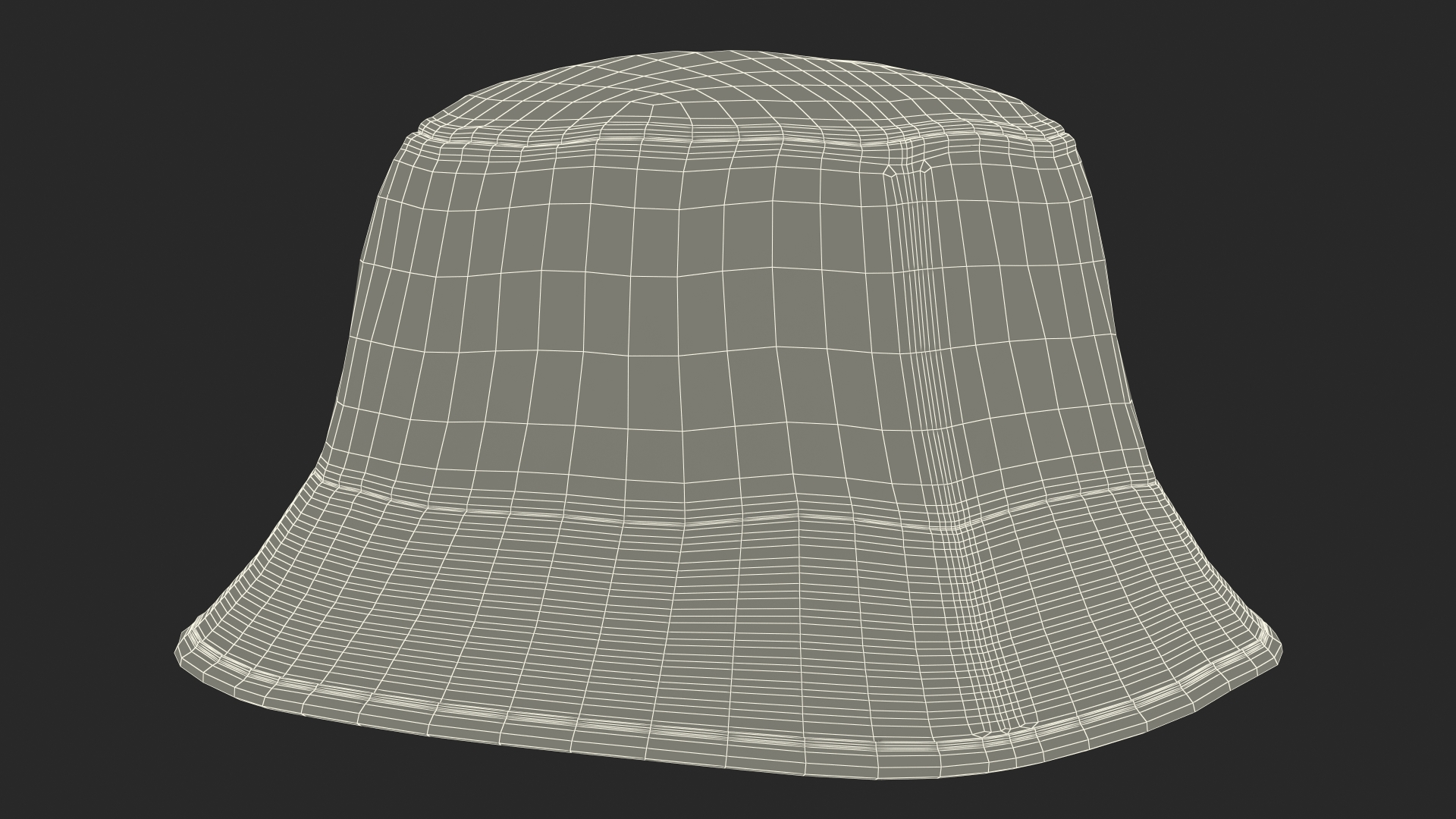 3D model Bucket Hat Camo