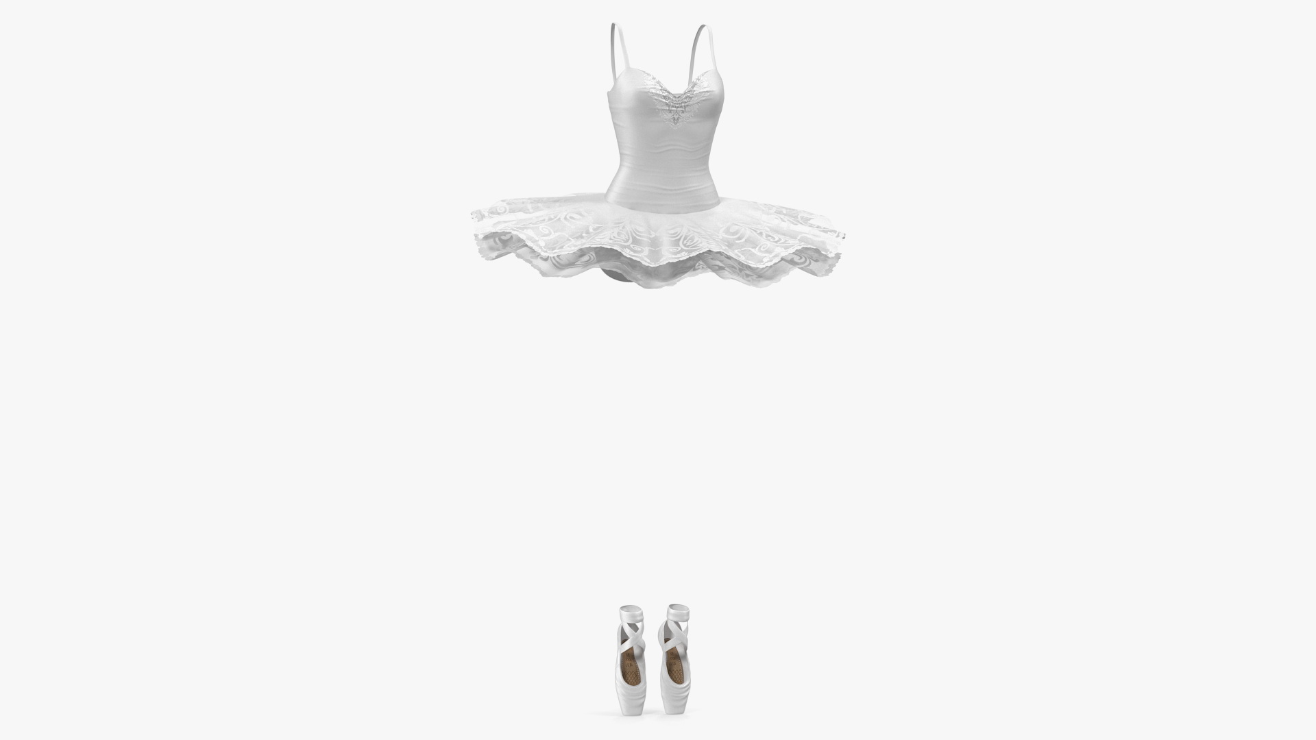 Ballet Tutu Dress 3D