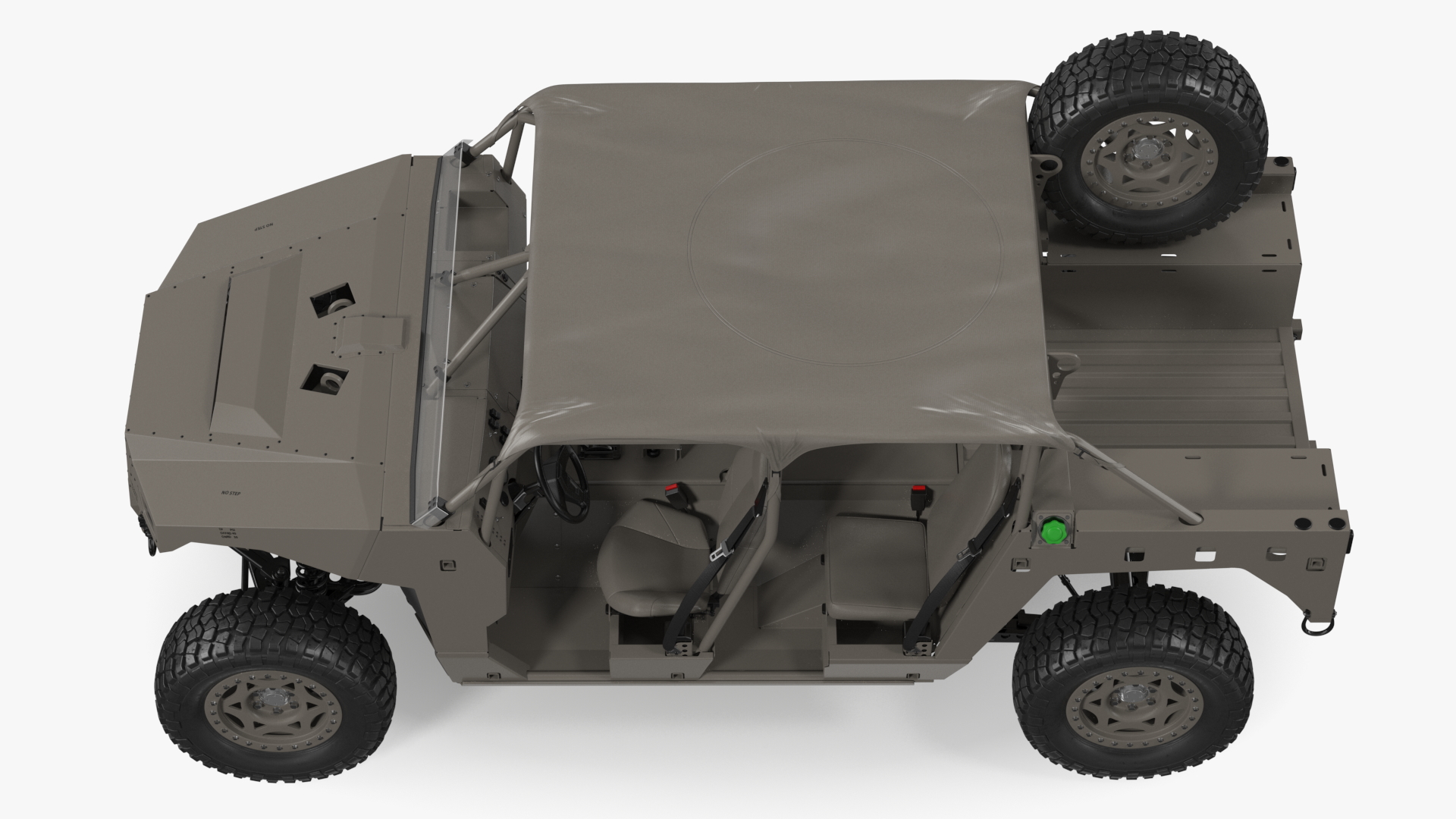 Ultra Light Combat Vehicle Rigged for Modo 3D