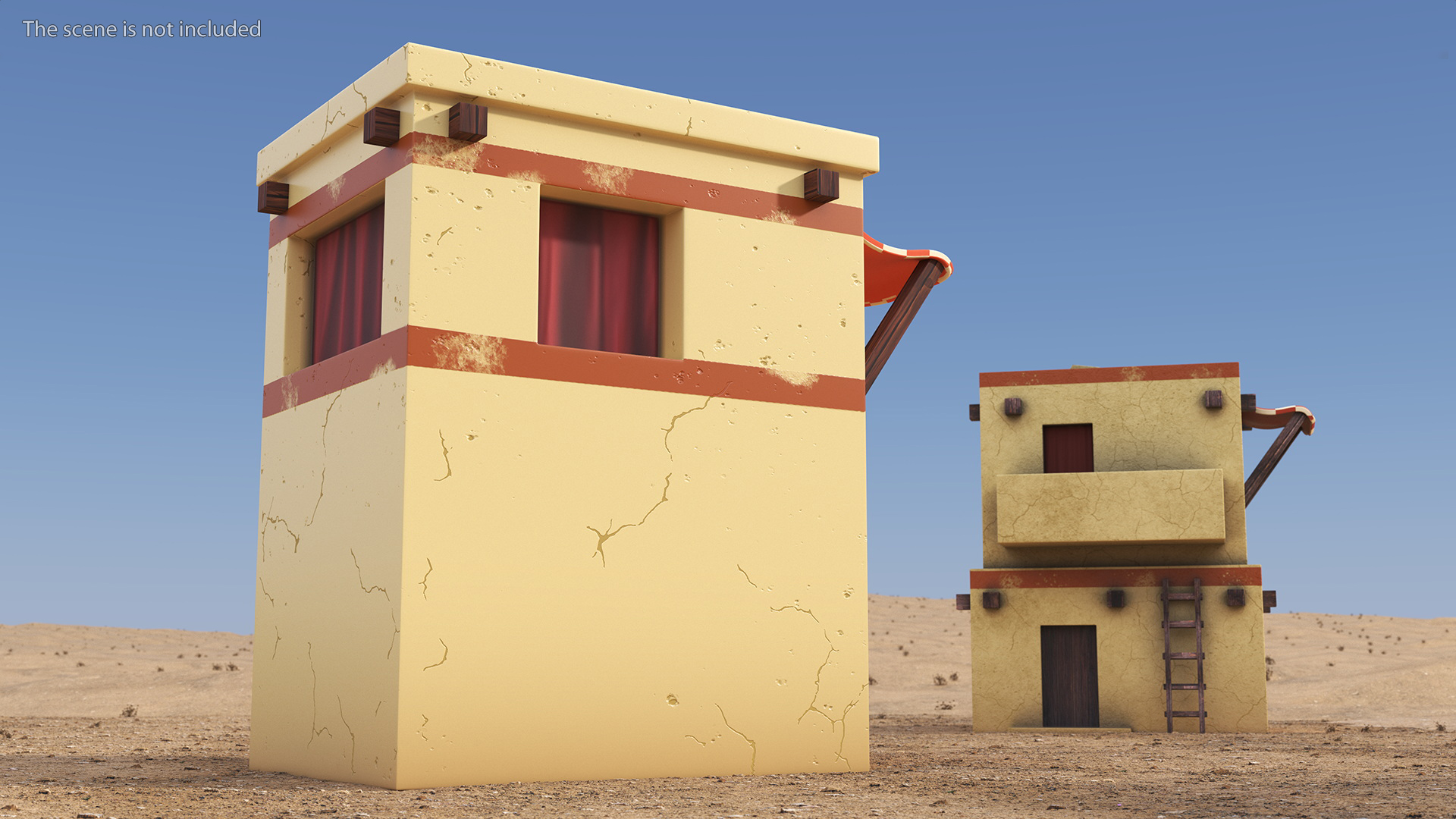 Stylized Arabian House 3D