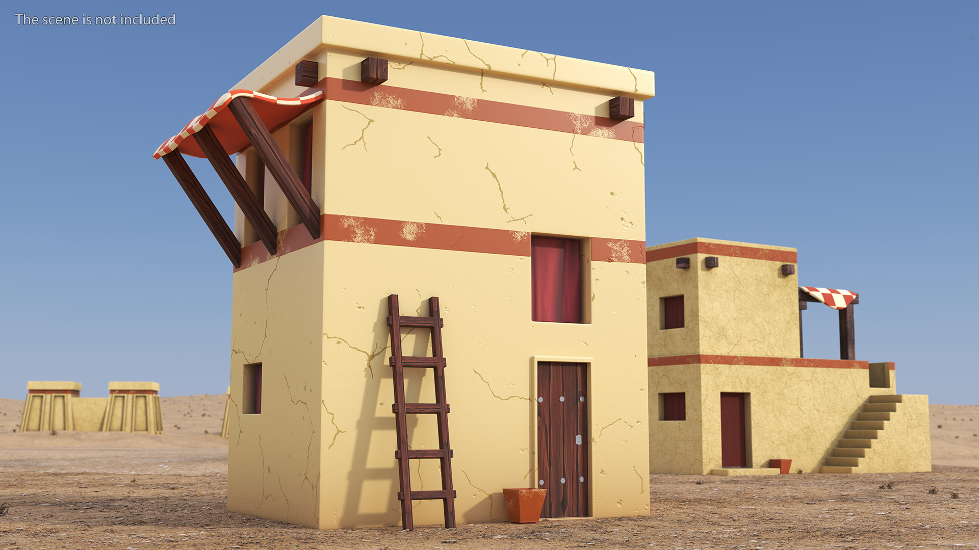 Stylized Arabian House 3D