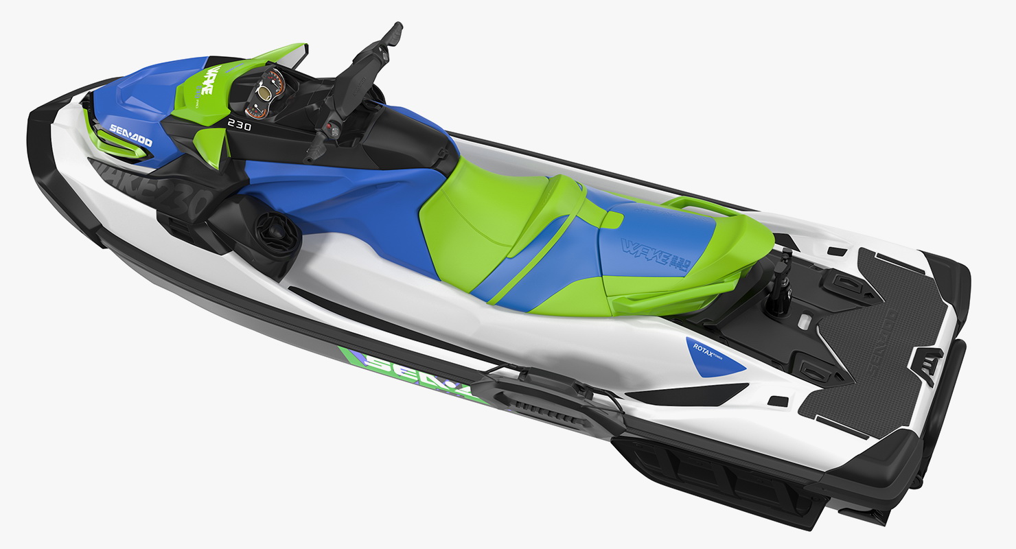 Sea Doo Jet Ski Wake Pro230 3D