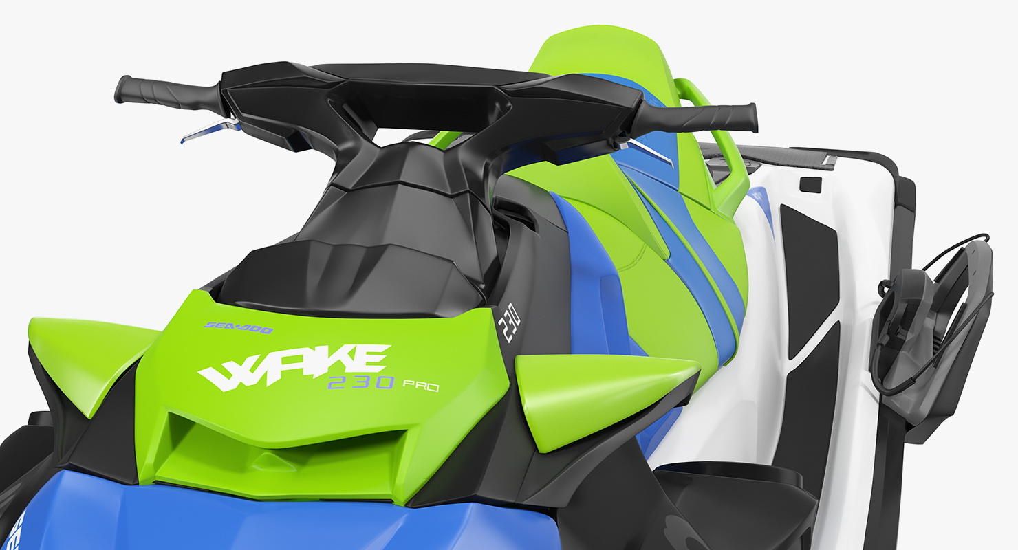 Sea Doo Jet Ski Wake Pro230 3D