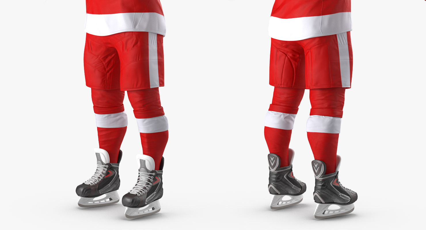 3D Hockey Player Generic 2 model