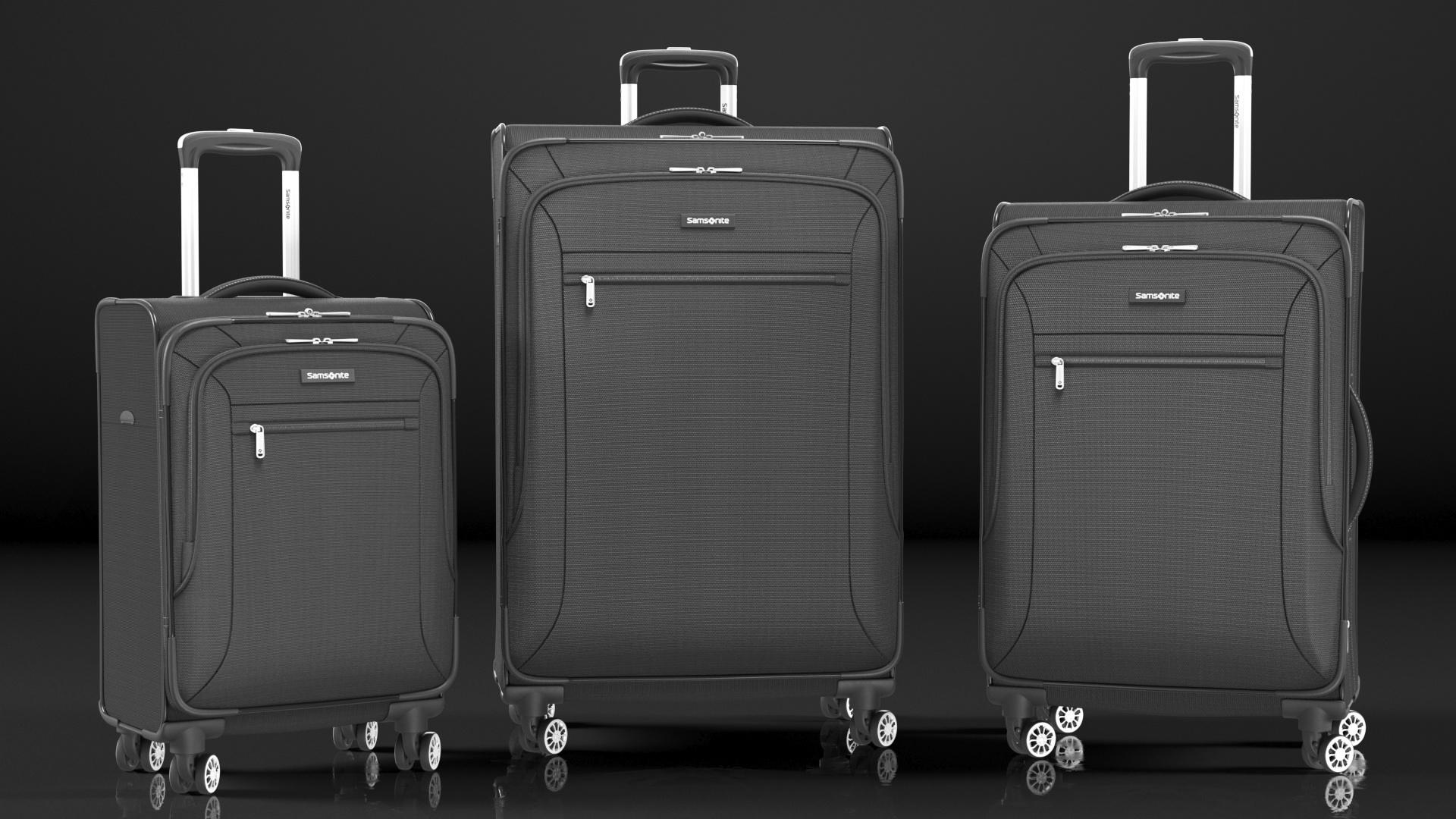 3D model Samsonite Ascella X Black