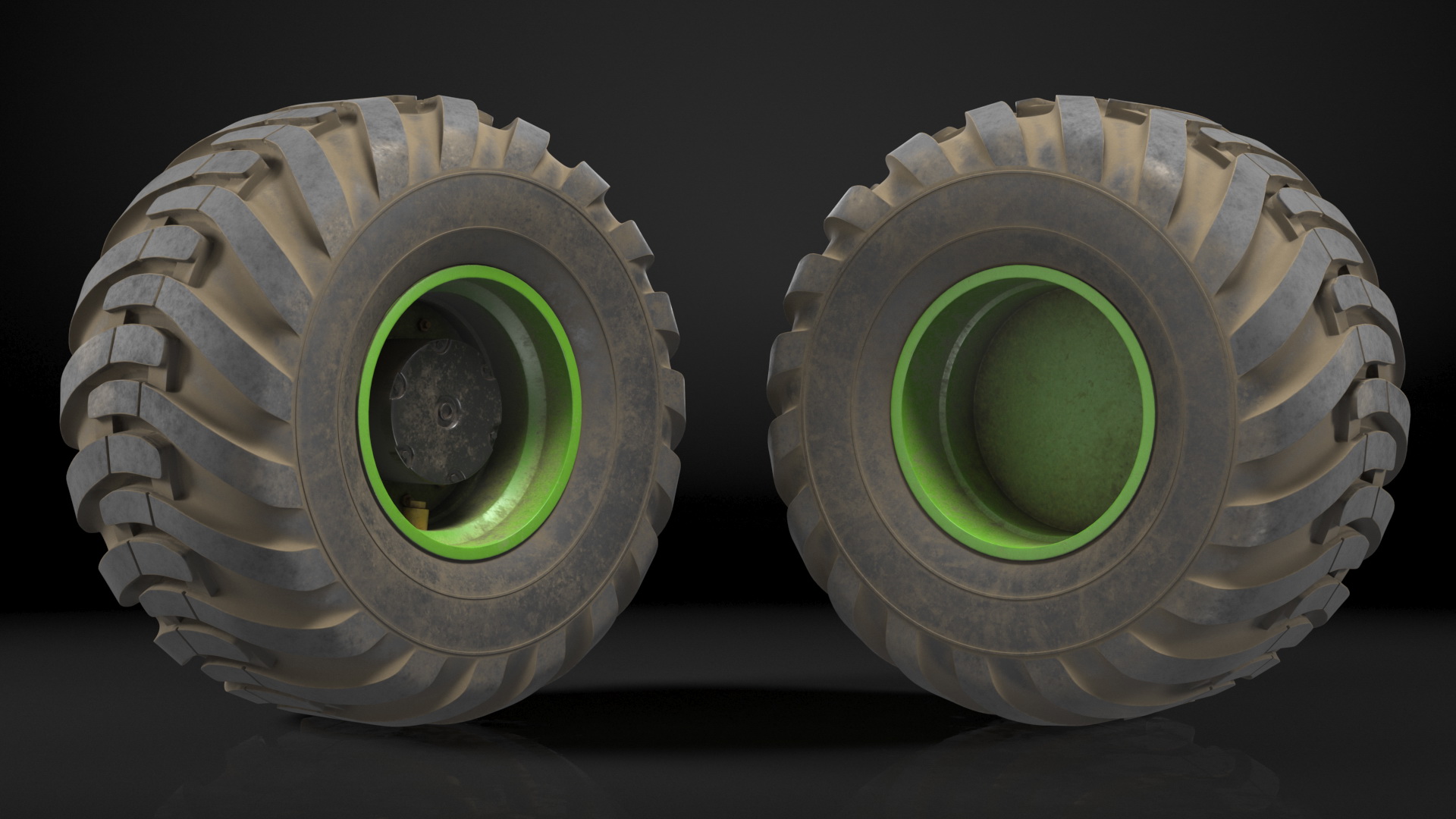 3D model Heavy Duty Tire