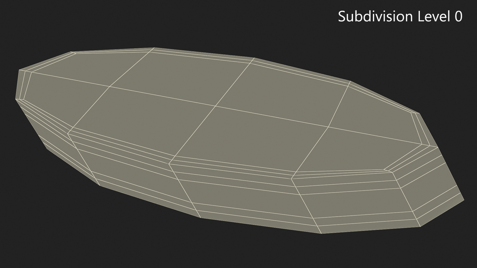 3D model Slice Smoked Sausage