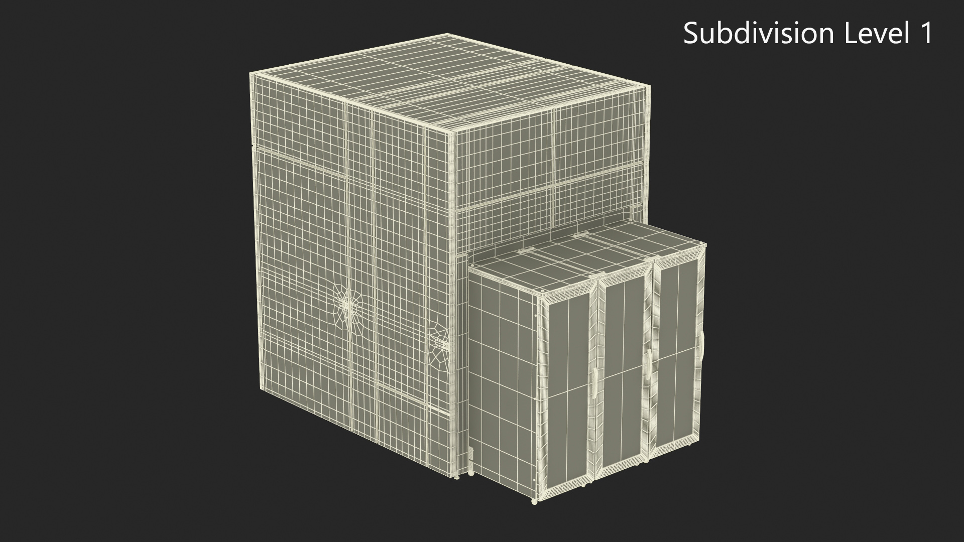 3D D-Wave Quantum Computer model