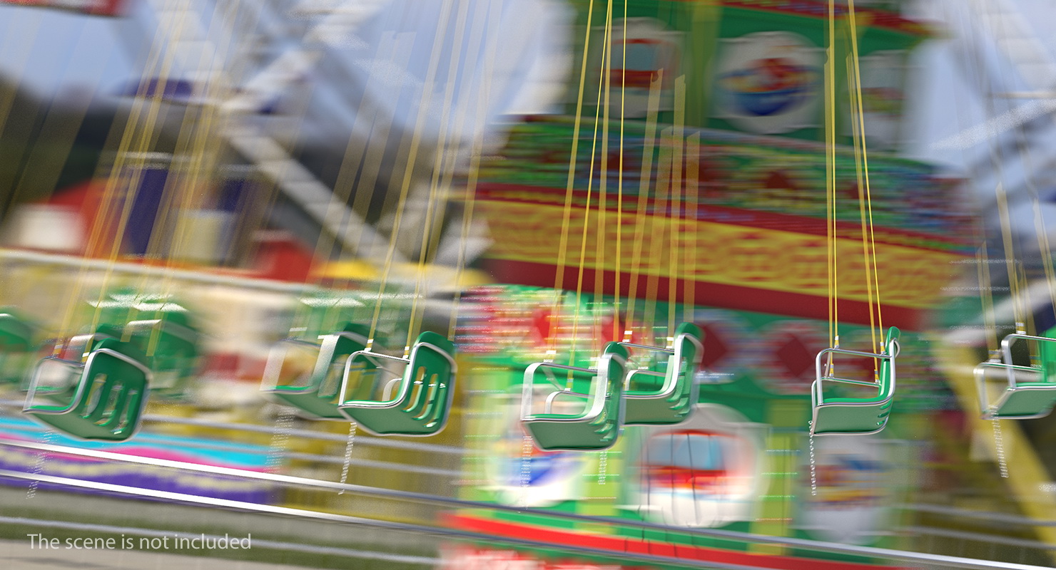 Swing Ride Rigged 3D