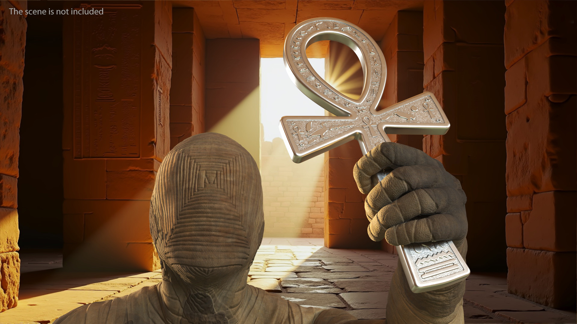 3D Sacred Ankh