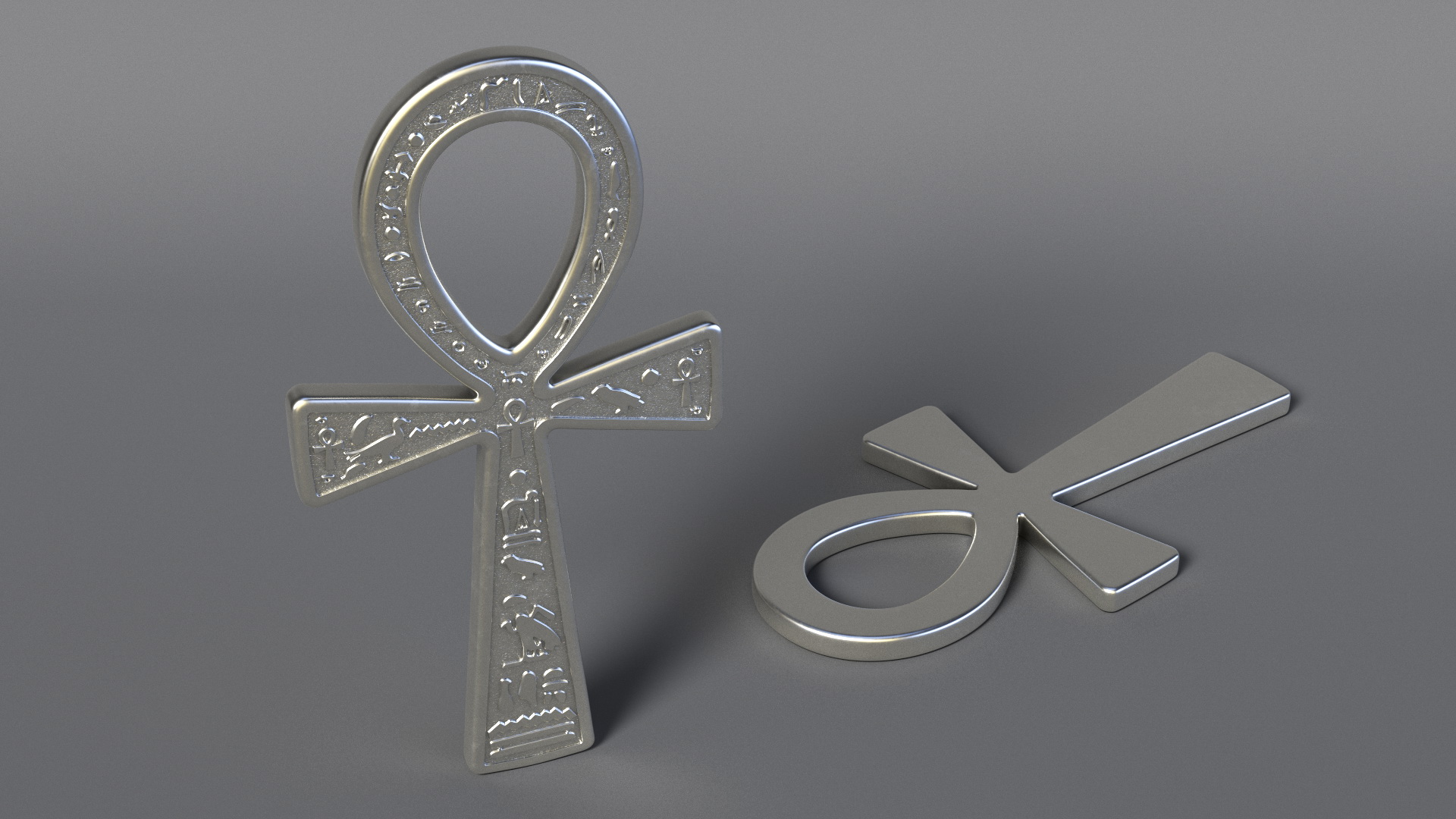 3D Sacred Ankh