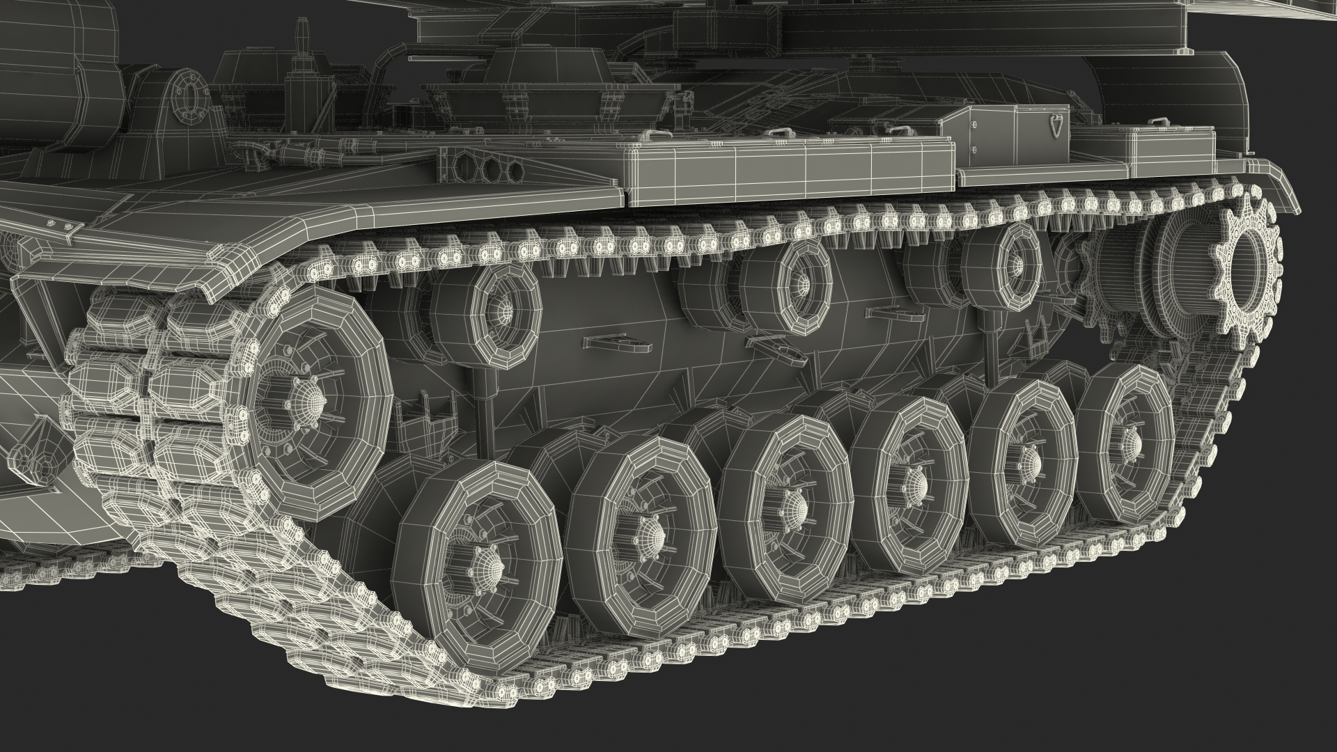 3D model Armored Bridge M60A1 AVLB Camo