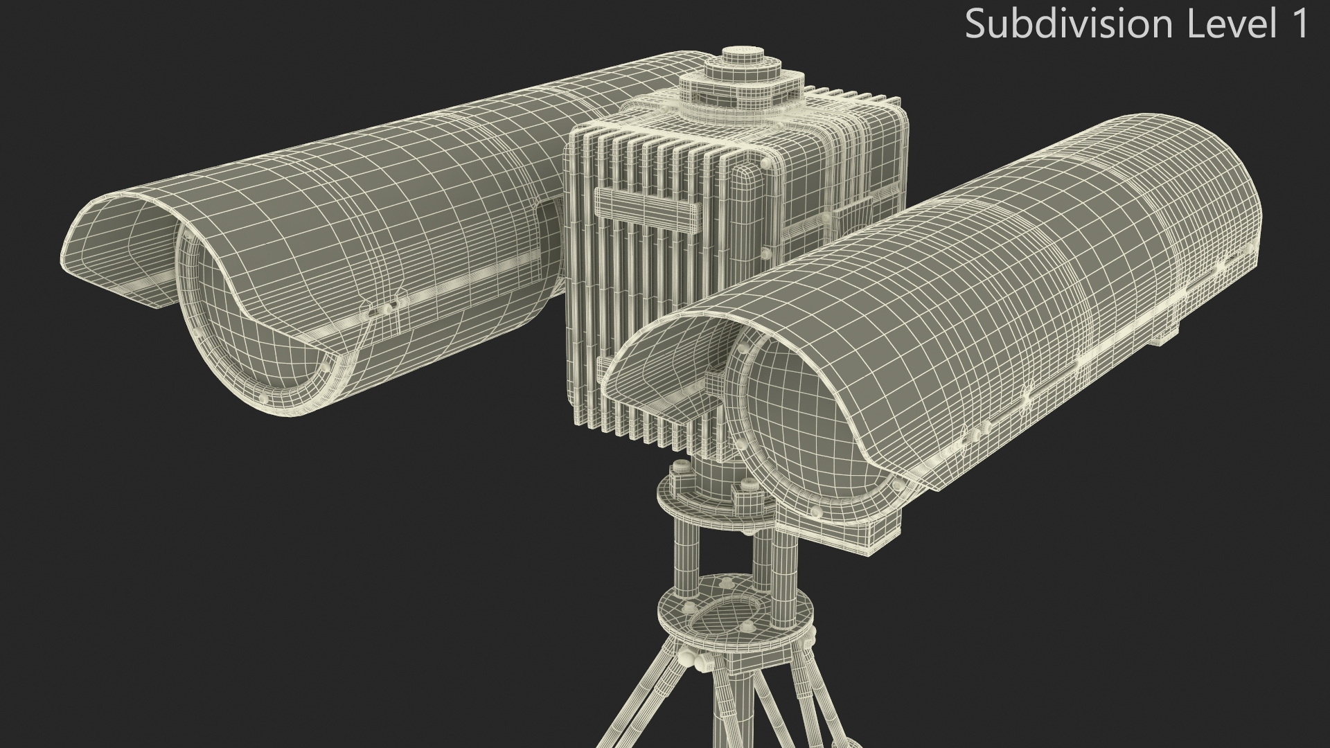 3D model Multi-Sensor Camera JAEGAR SEARCHER