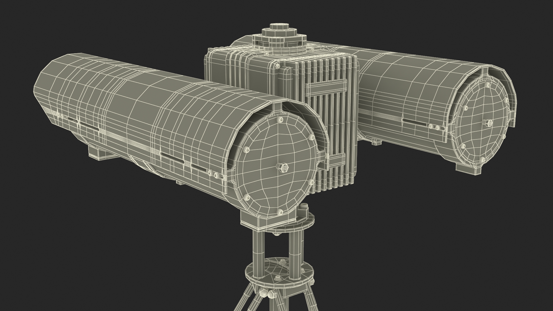 3D model Multi-Sensor Camera JAEGAR SEARCHER