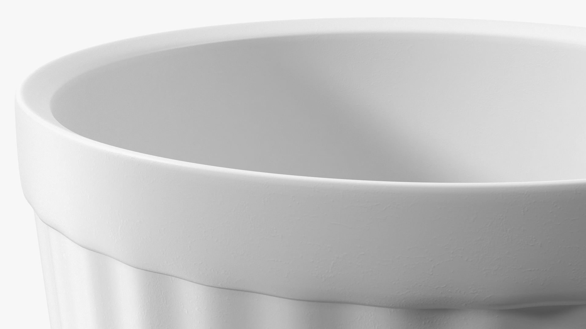 3D Gravy Boat White