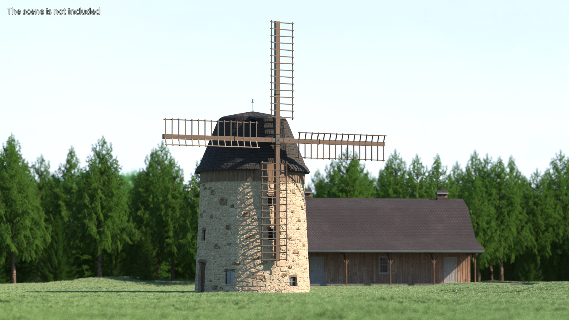 3D Village Windmill