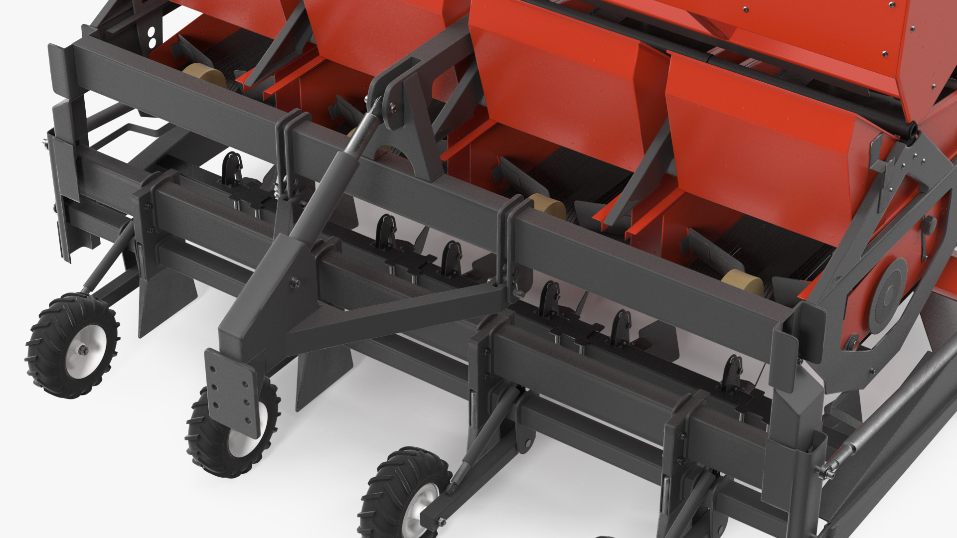 3D Potato Planter Red model