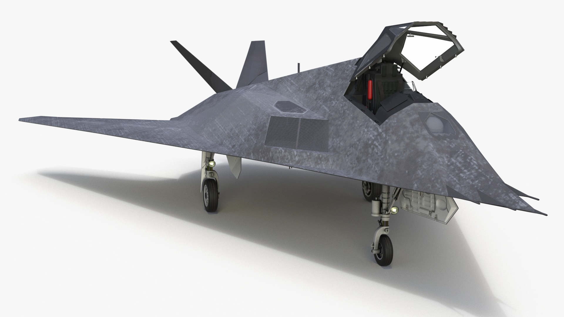 3D Combat Stealth Fighter Jet Rigged model