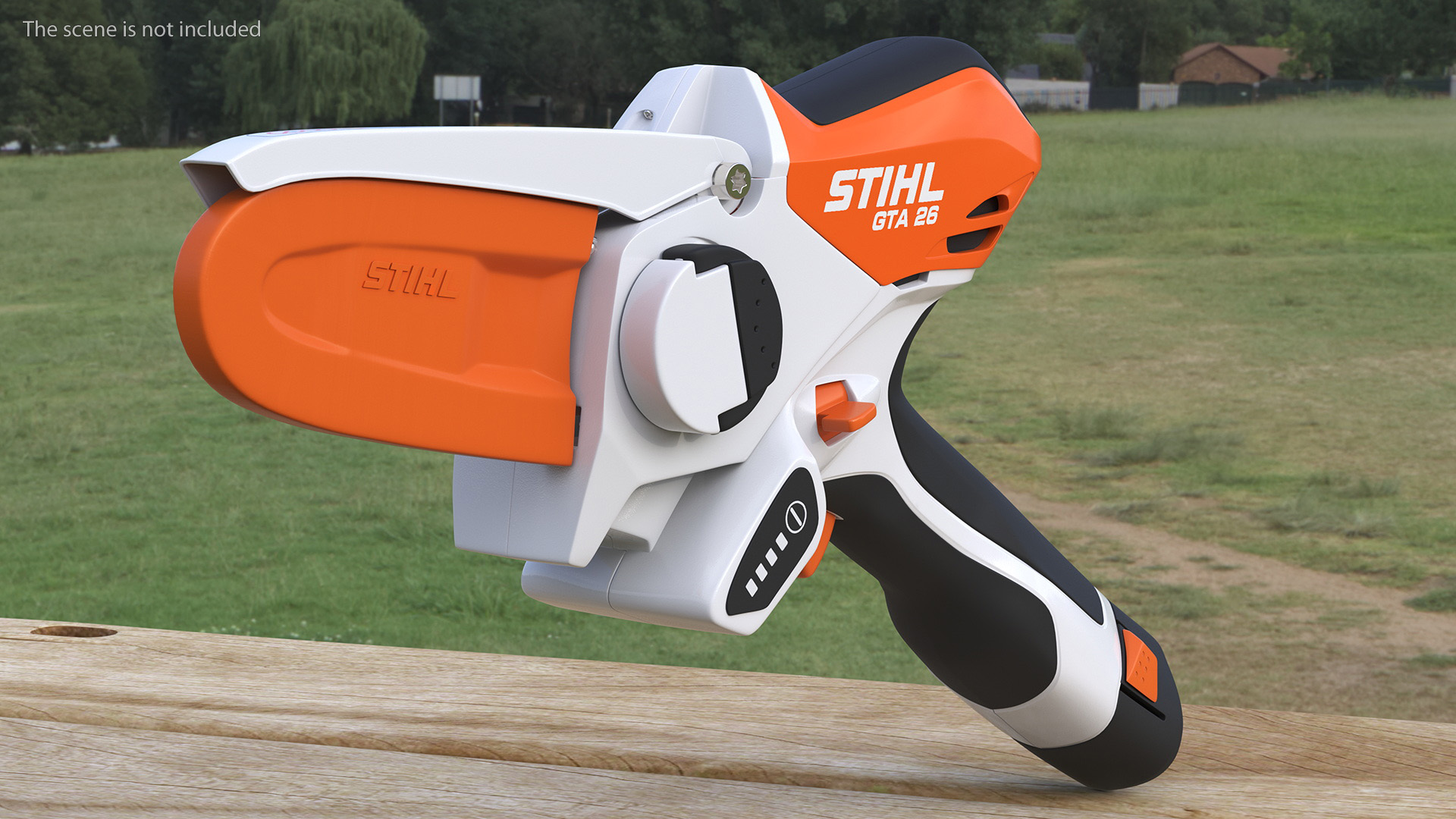 STIHL GTA 26 Electric Mini Chainsaw Garden Pruner 3D model